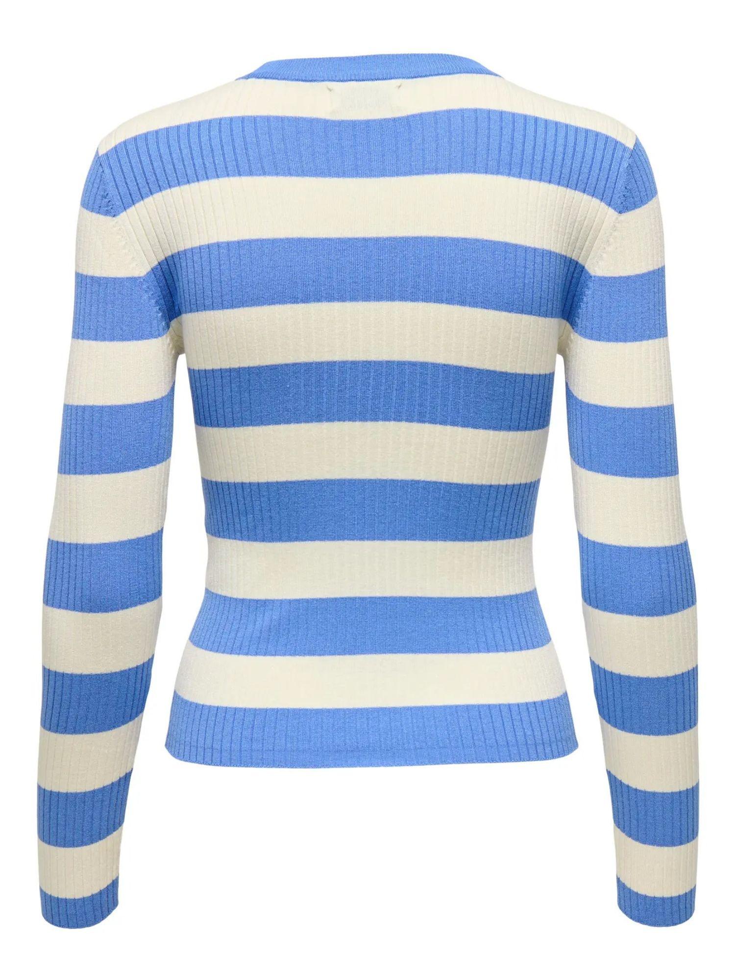 Jacqueline De Yong Maglia Donna Ultramarine Jdyplum 15277223 Ultramarine W EGGNOG JACQUELINE DE YONG