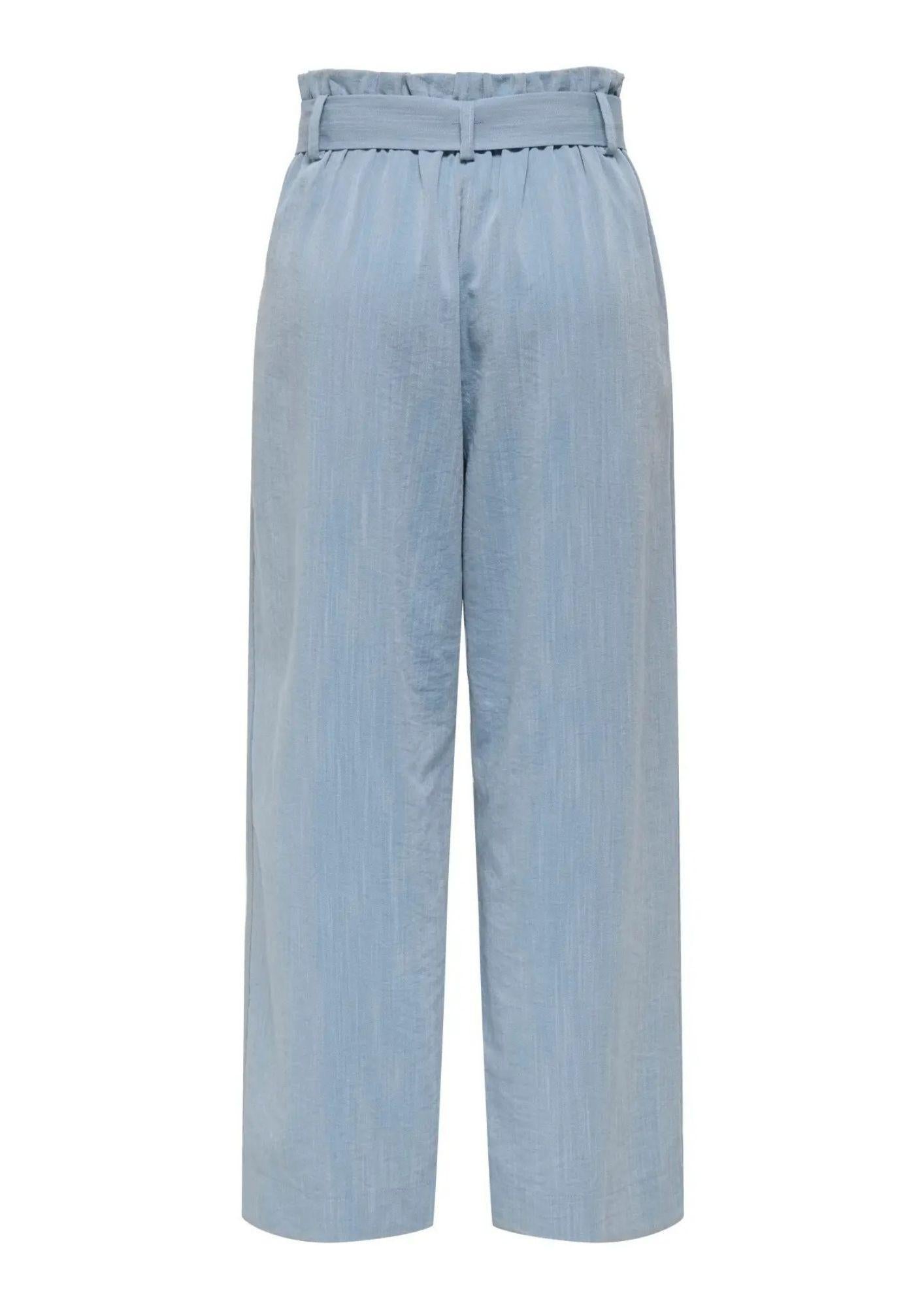 Only Pantalone Donna Marsa Blu Denim Sbiadito Melange 15269628 Faded Denim MELANGE ONLY