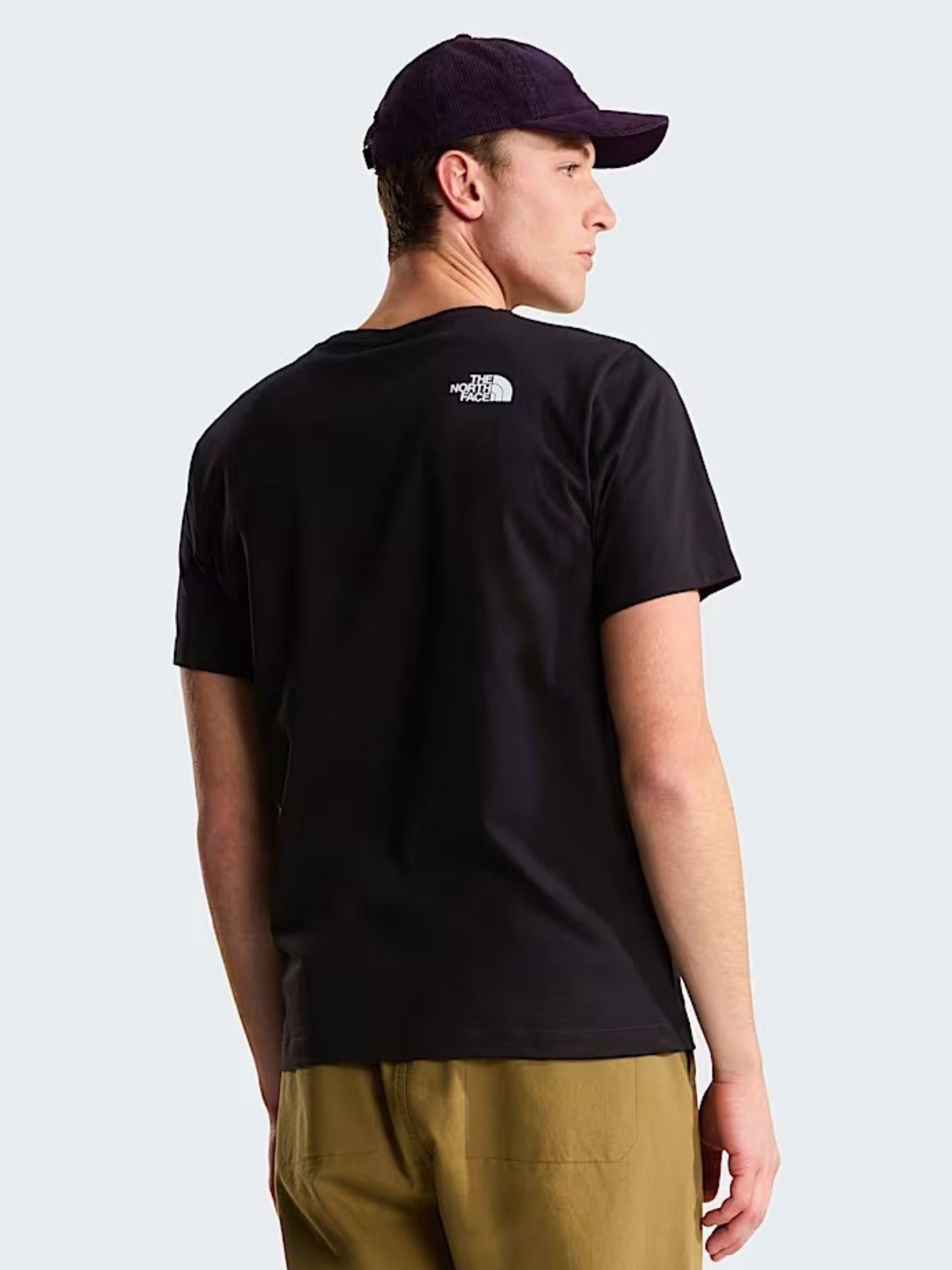 The North Face T-Shirt Uomo Nero Never Stop Exploring Regular NF0A8GUV JK3 THE NORTH FACE