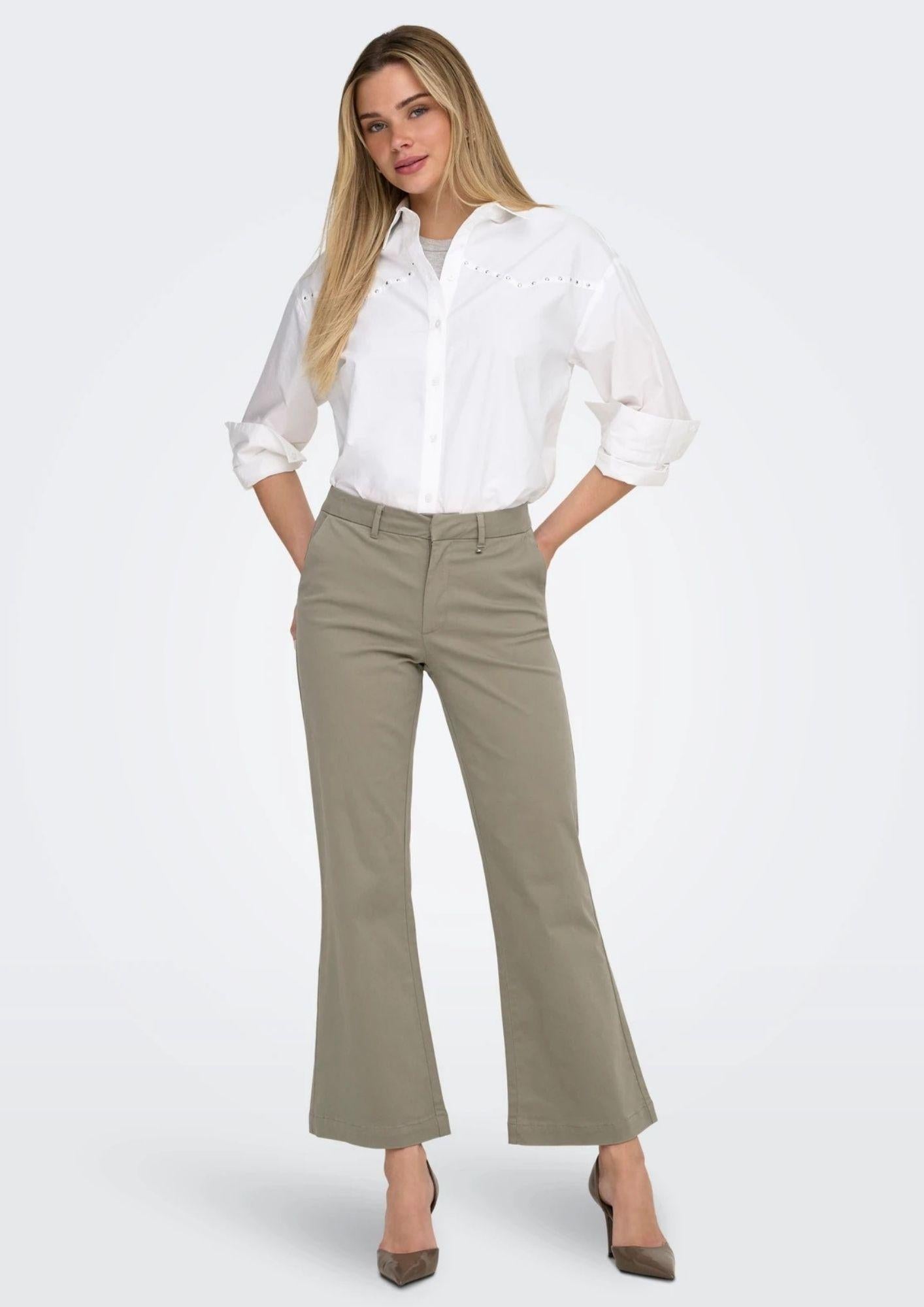 Only Pantalone Donna Stella Salvia 15364098 Brindle ONLY