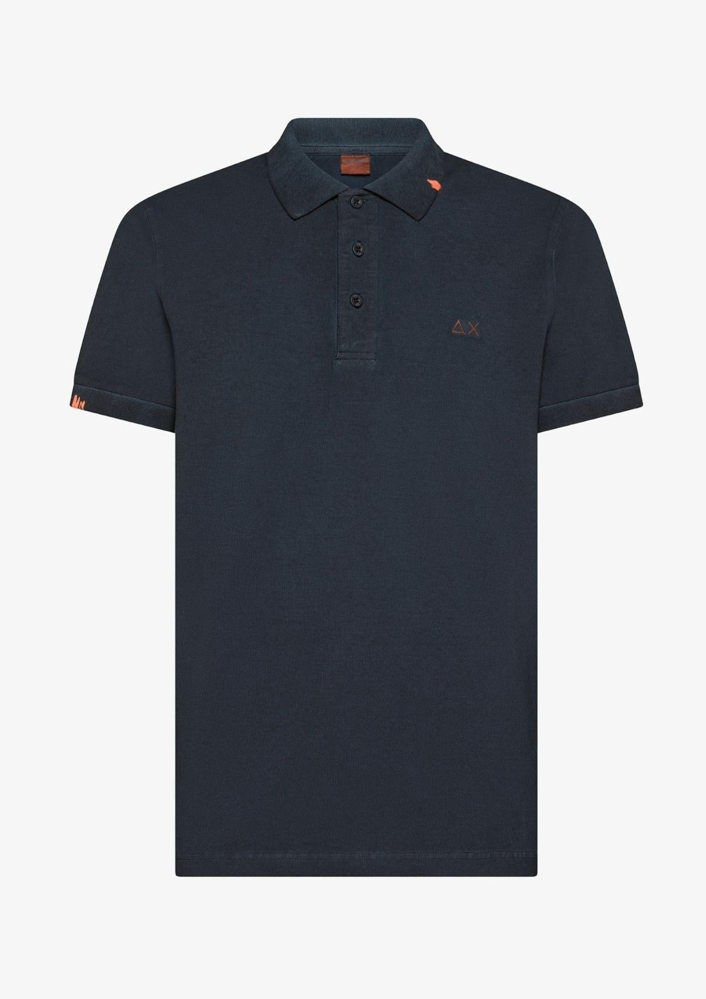 Sun68 Polo Uomo Blu A36155 07 SUN68