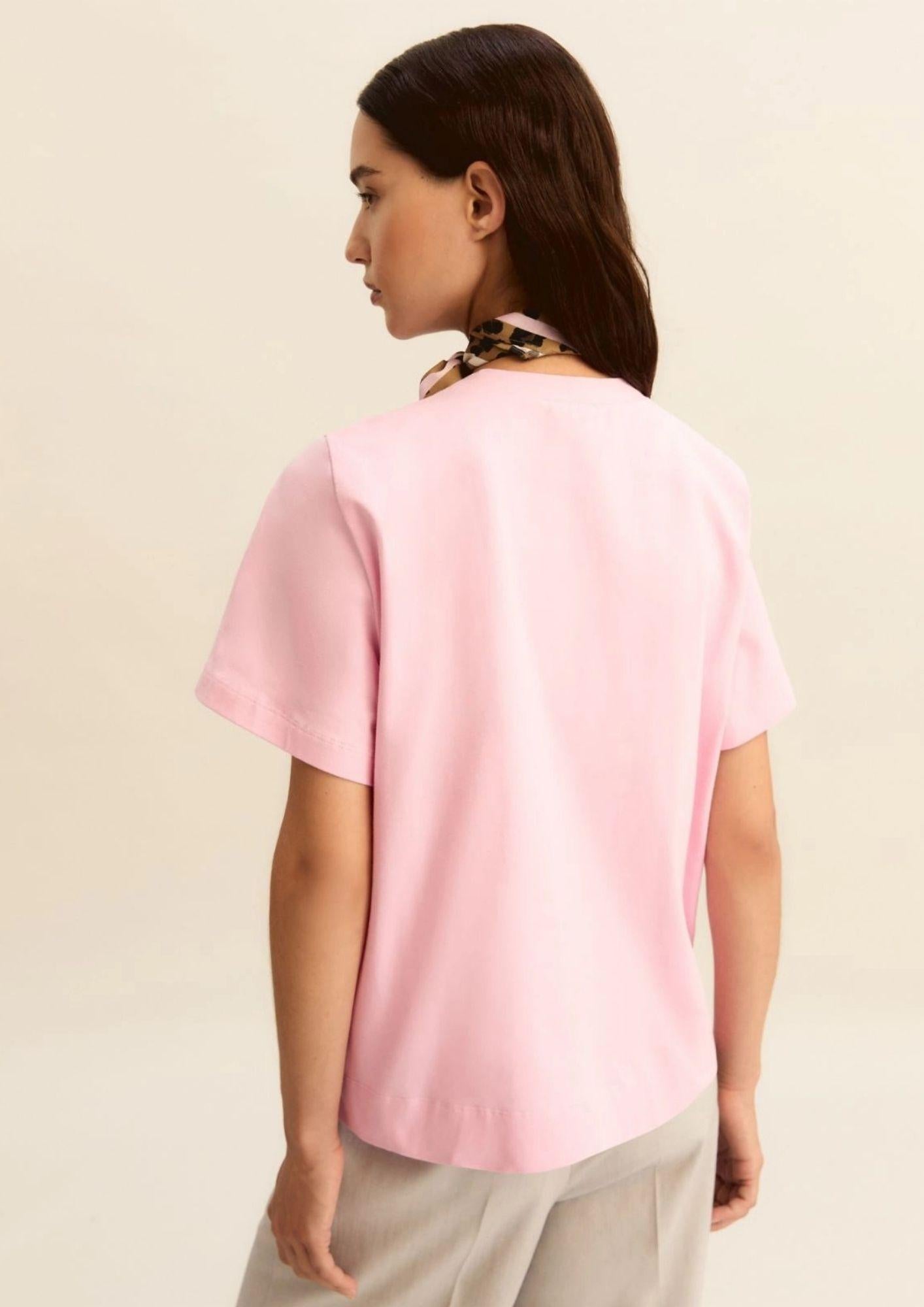Emme Marelle T-Shirt Donna Emmmaestro Rosa 2615971041200 004 EMME MARELLA