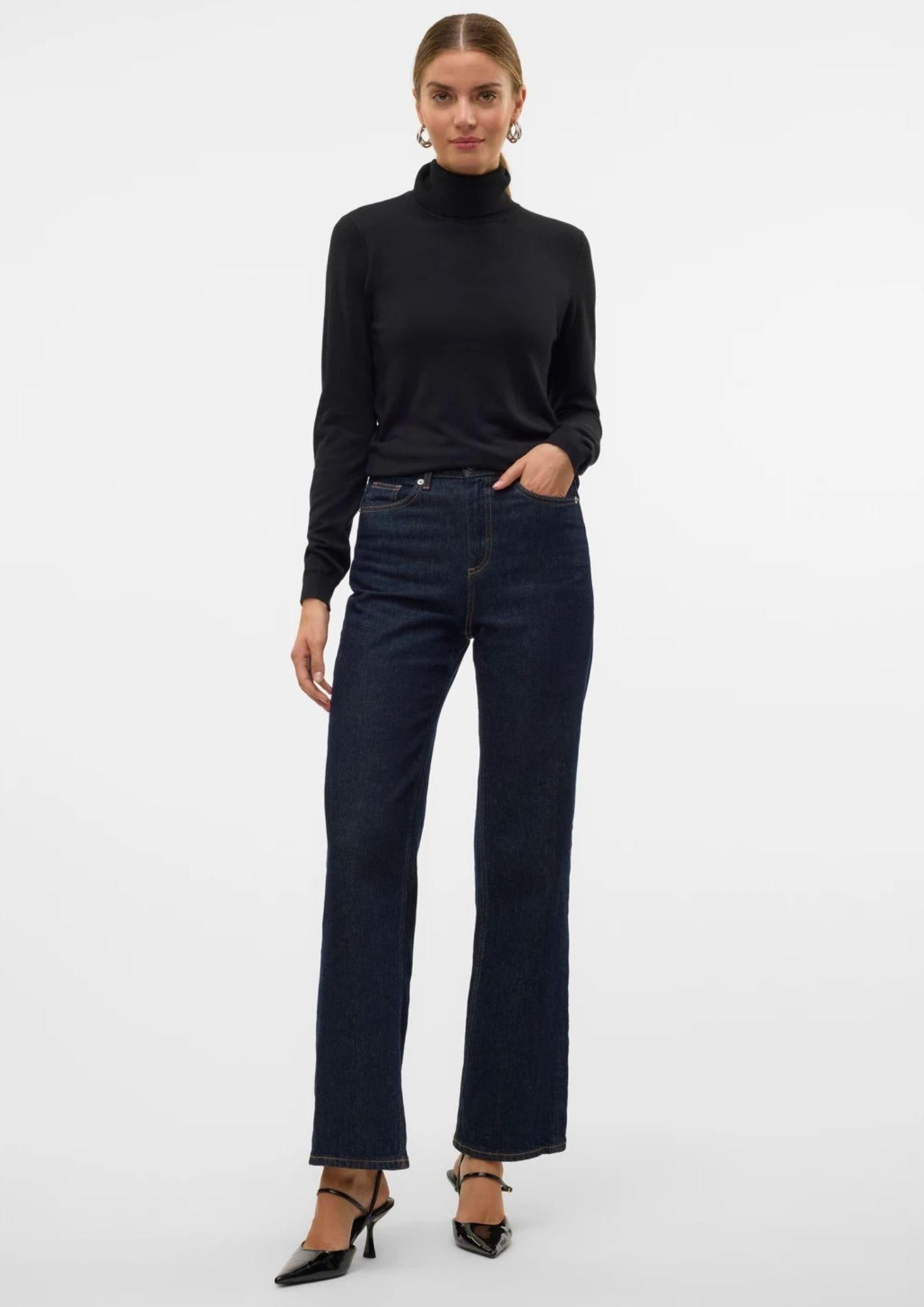 Vero Moda Maglione Donna Iris Nero 10320450 Black VERO MODA