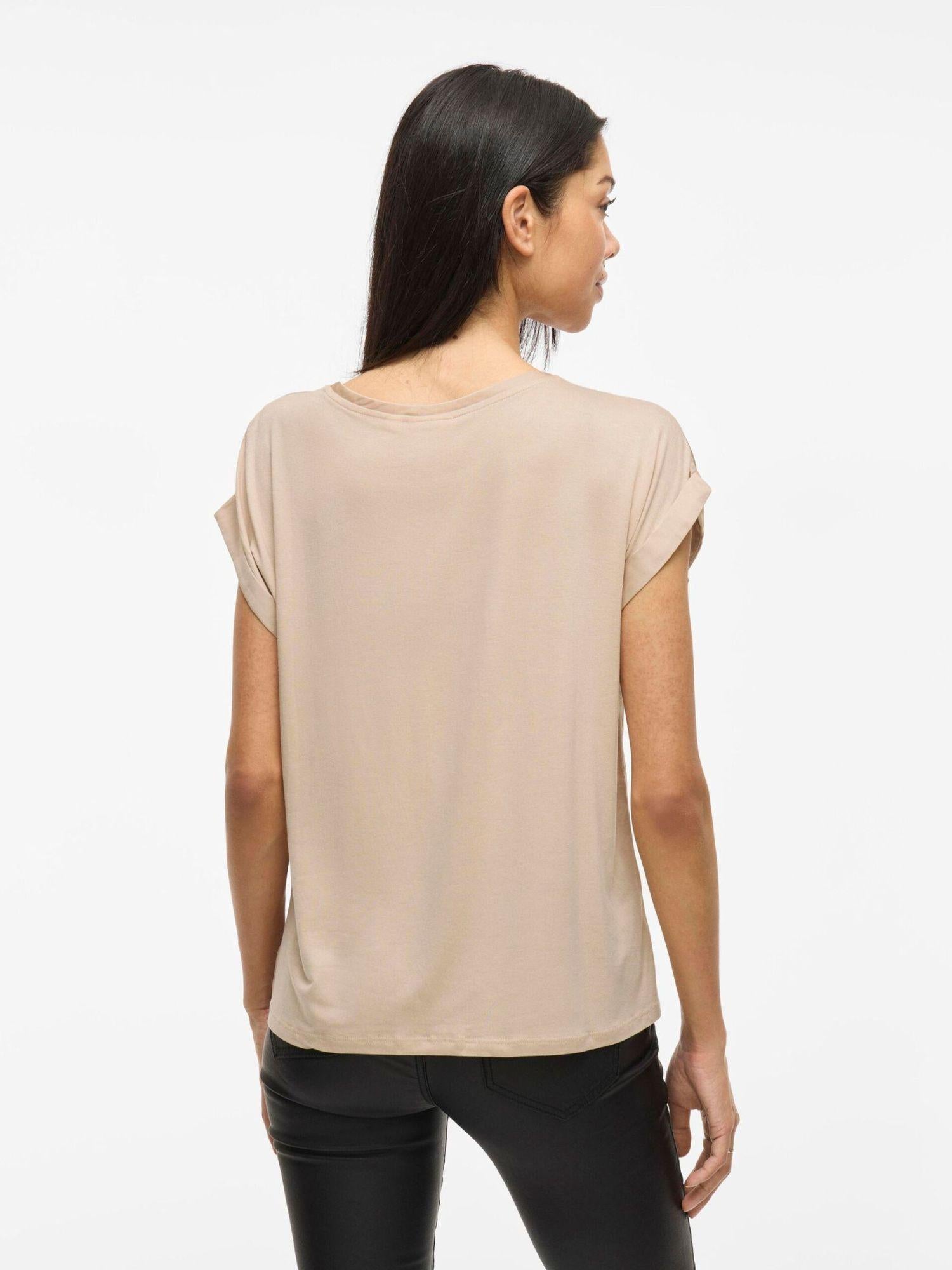 Vila Top Donna Cement Viellette 14059563 Cement VILA