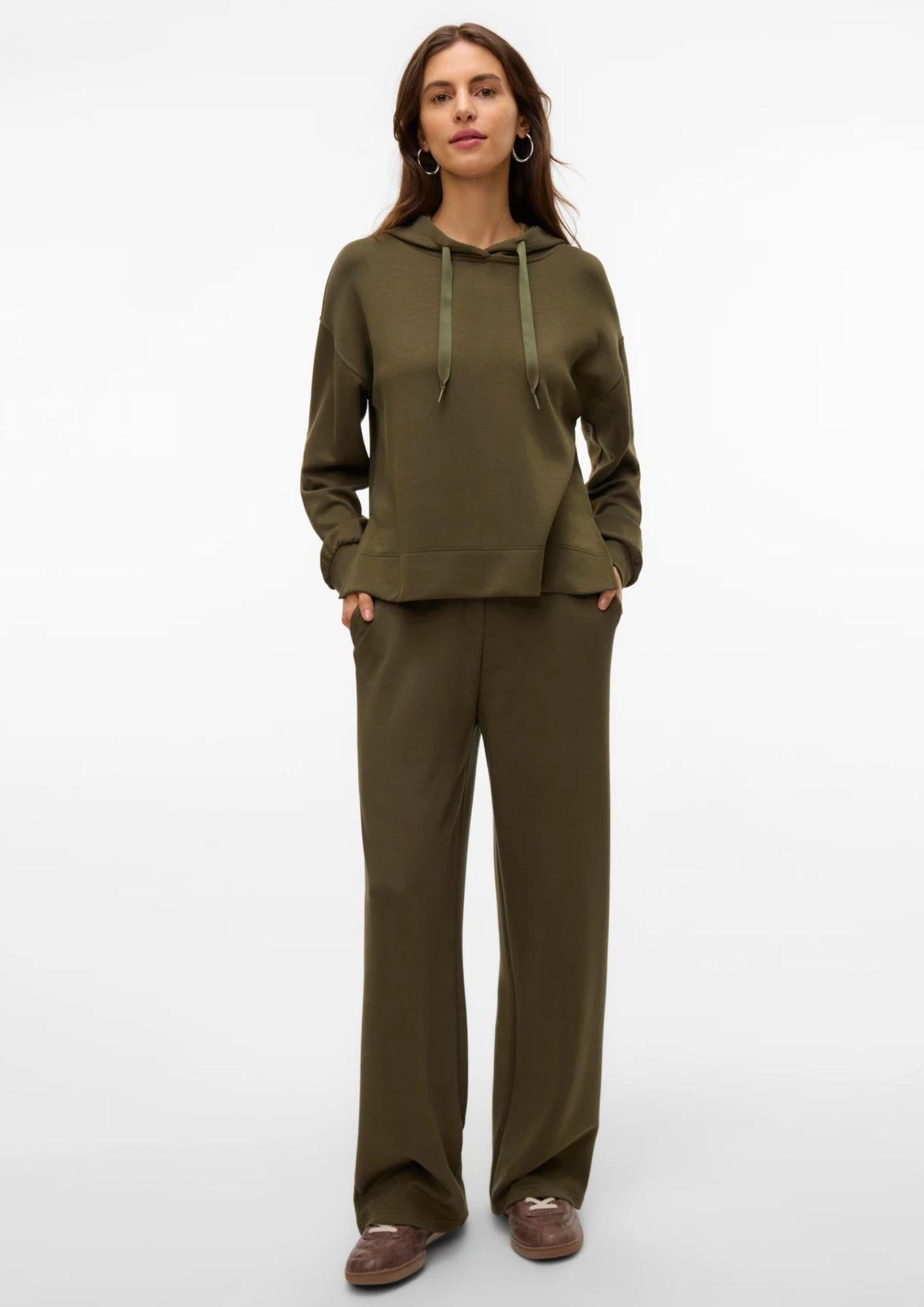 Vero Moda Pantalone Donna Hali Verde 10331767 Grape Leaf VERO MODA