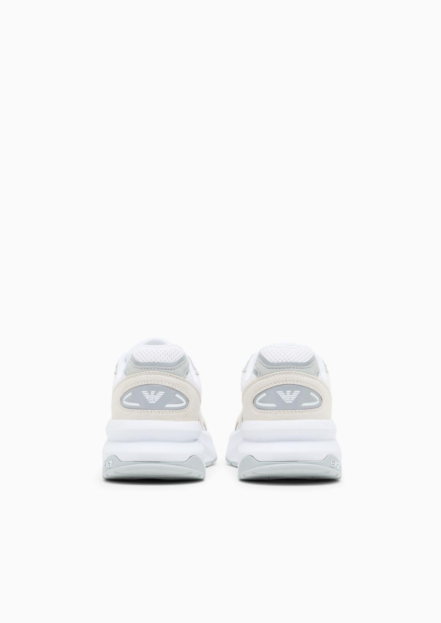 EA7 Emporio Armani Scarpe Unisex Bianche 7X000342 AF18617 MZ065 EA7 EMPORIO ARMANI