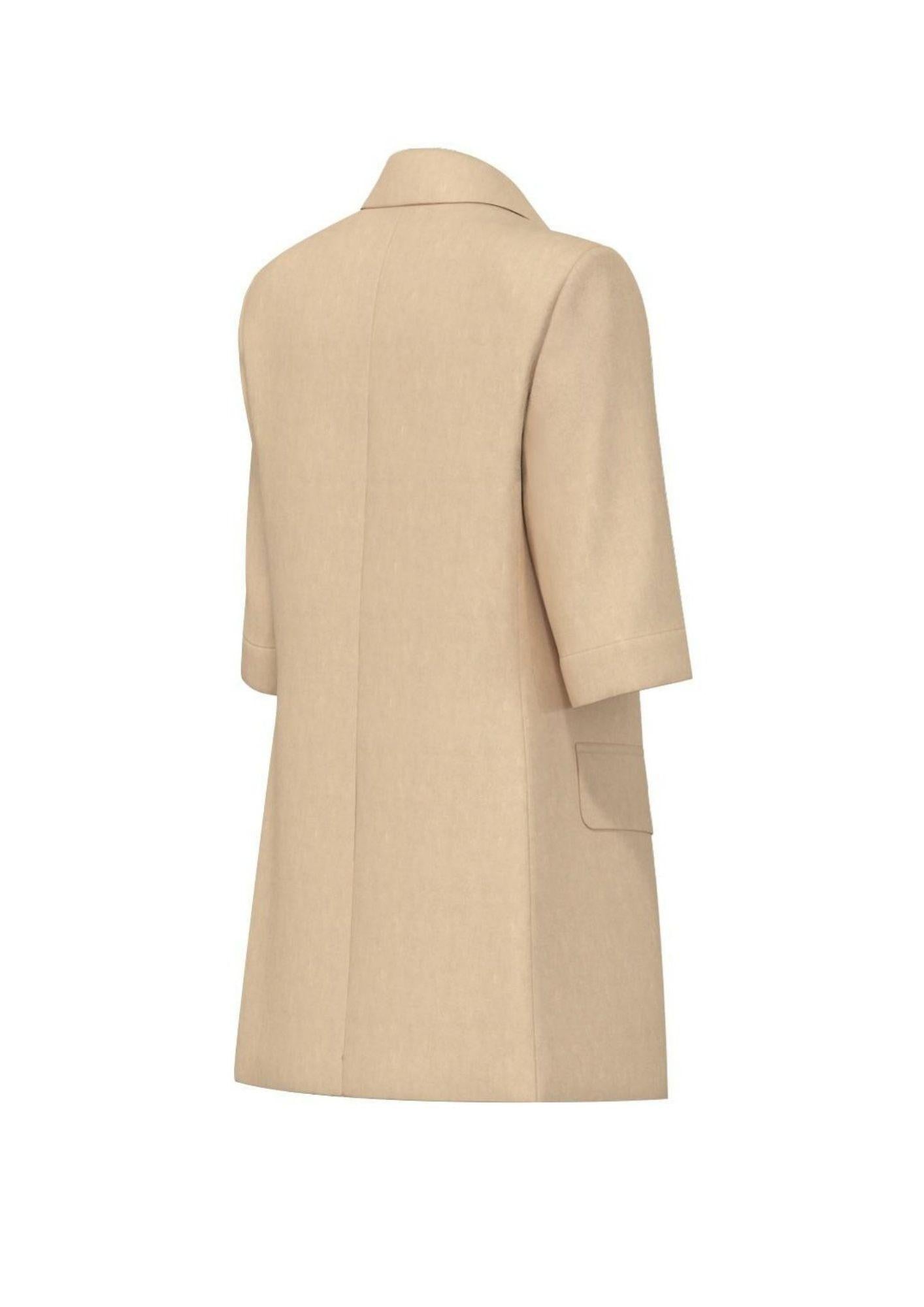 Emma Marella Giacca Donna Emmcorone Beige 2615041032200 003 EMME MARELLA