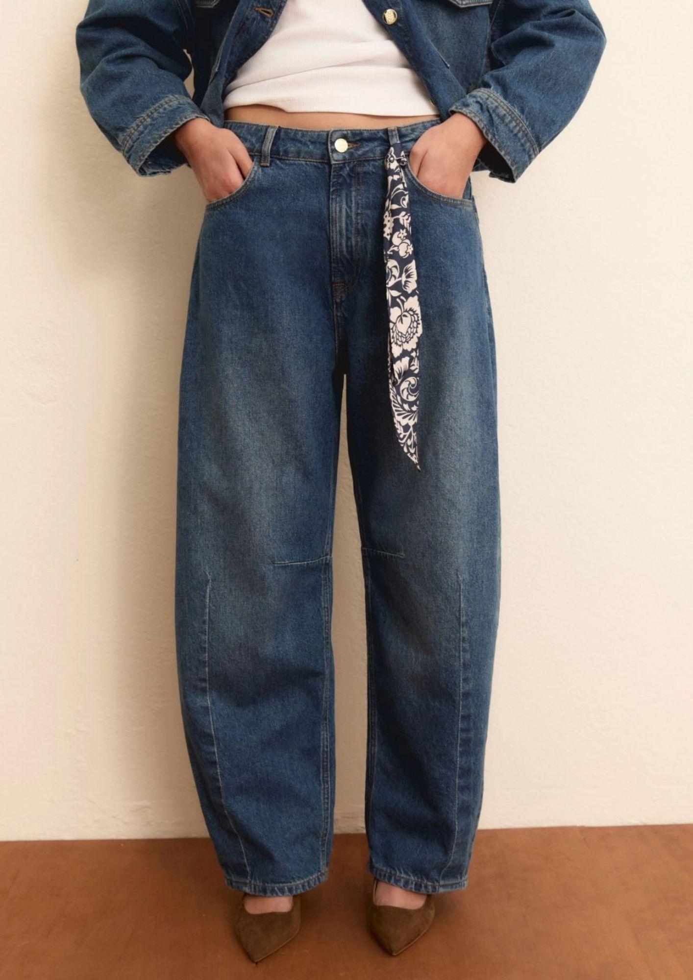 Emme Marella Jeans Donna Emigirone Blu Denim 2615181024200 001 EMME MARELLA