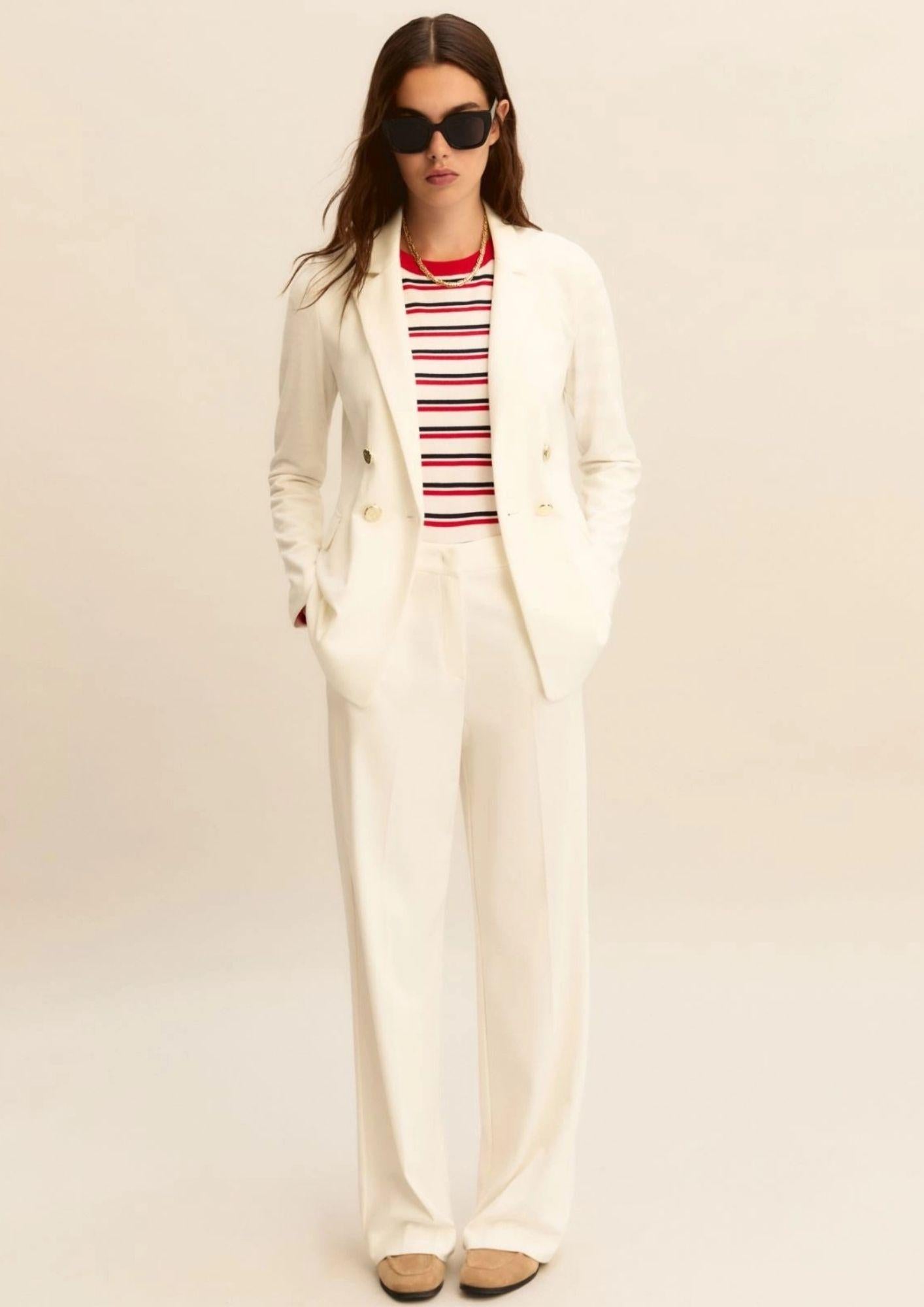 Emme Marella Giacca Donna Emmegoista Bianca 2615911031200 001 EMME MARELLA