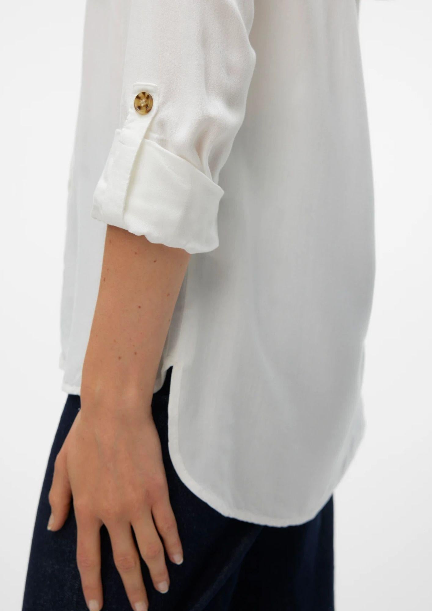 Vero Moda Camicia Donna Bumpy Bianca 10275283 Snow White VERO MODA