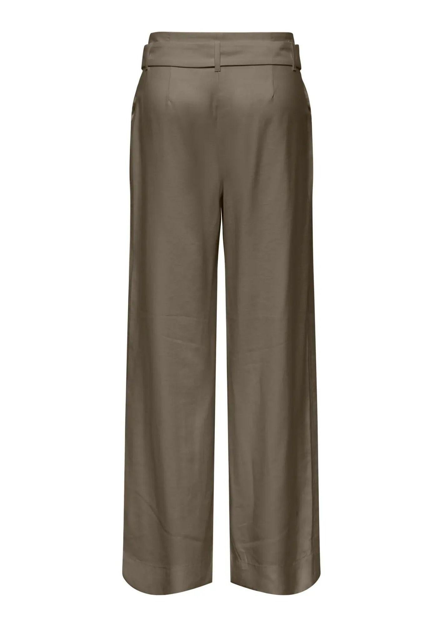 Only Pantalone Donna Tila Grigio Pietra 15367390 Stone Gray ONLY