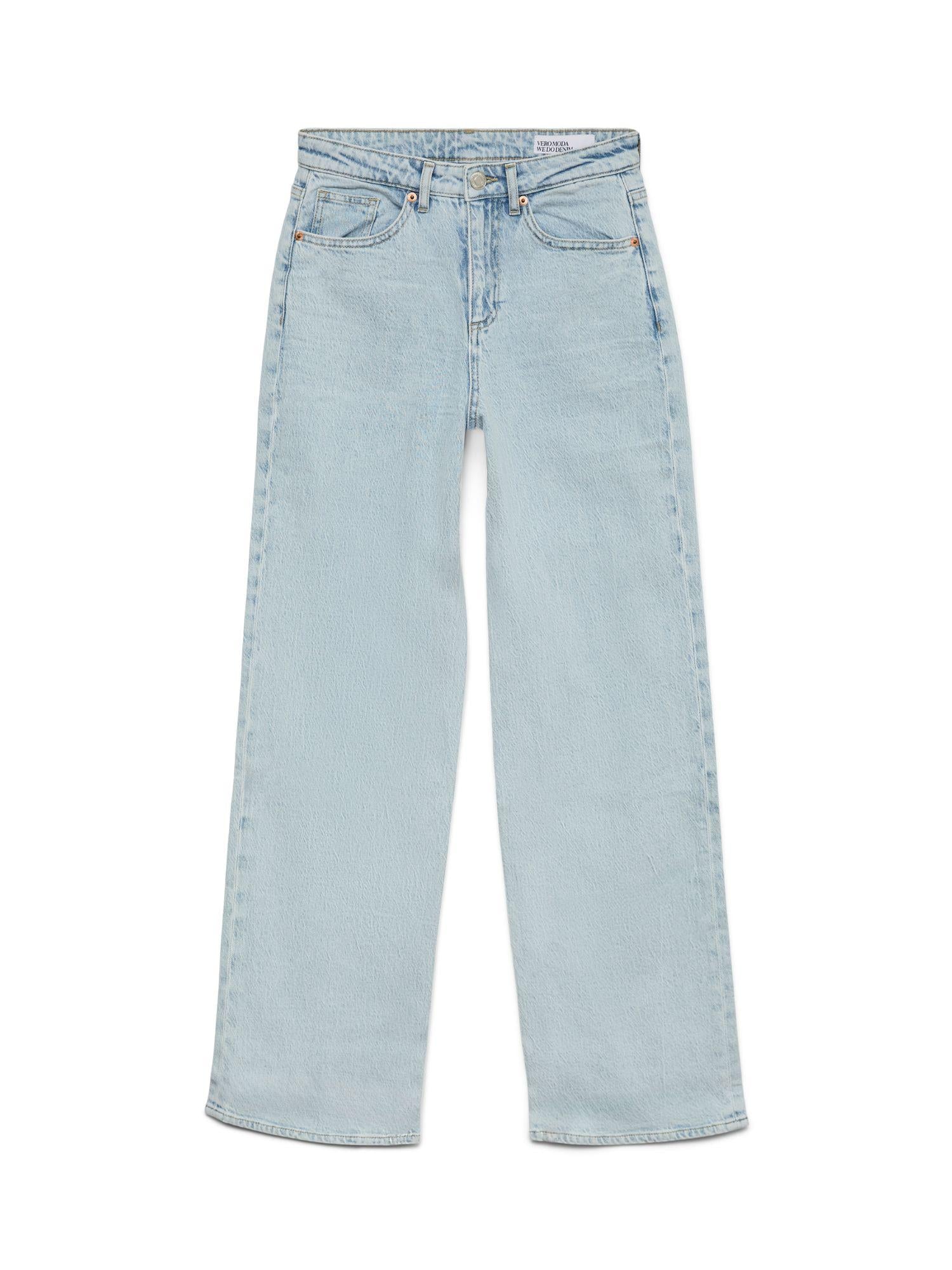 Vero Moda Jeans Donna Wide Fit Light Blue VMSilje 10345321 Light Blue Denim VERO MODA