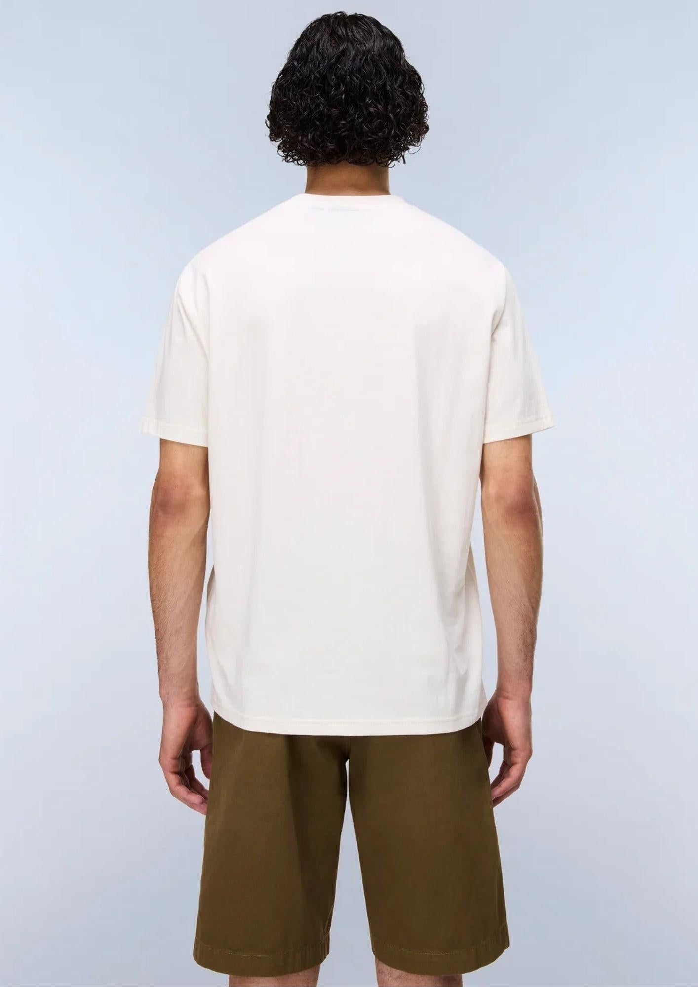 Napapijri T-Shirt Uomo Phos Bianca NP0A4G5A N1A NAPAPIJRI