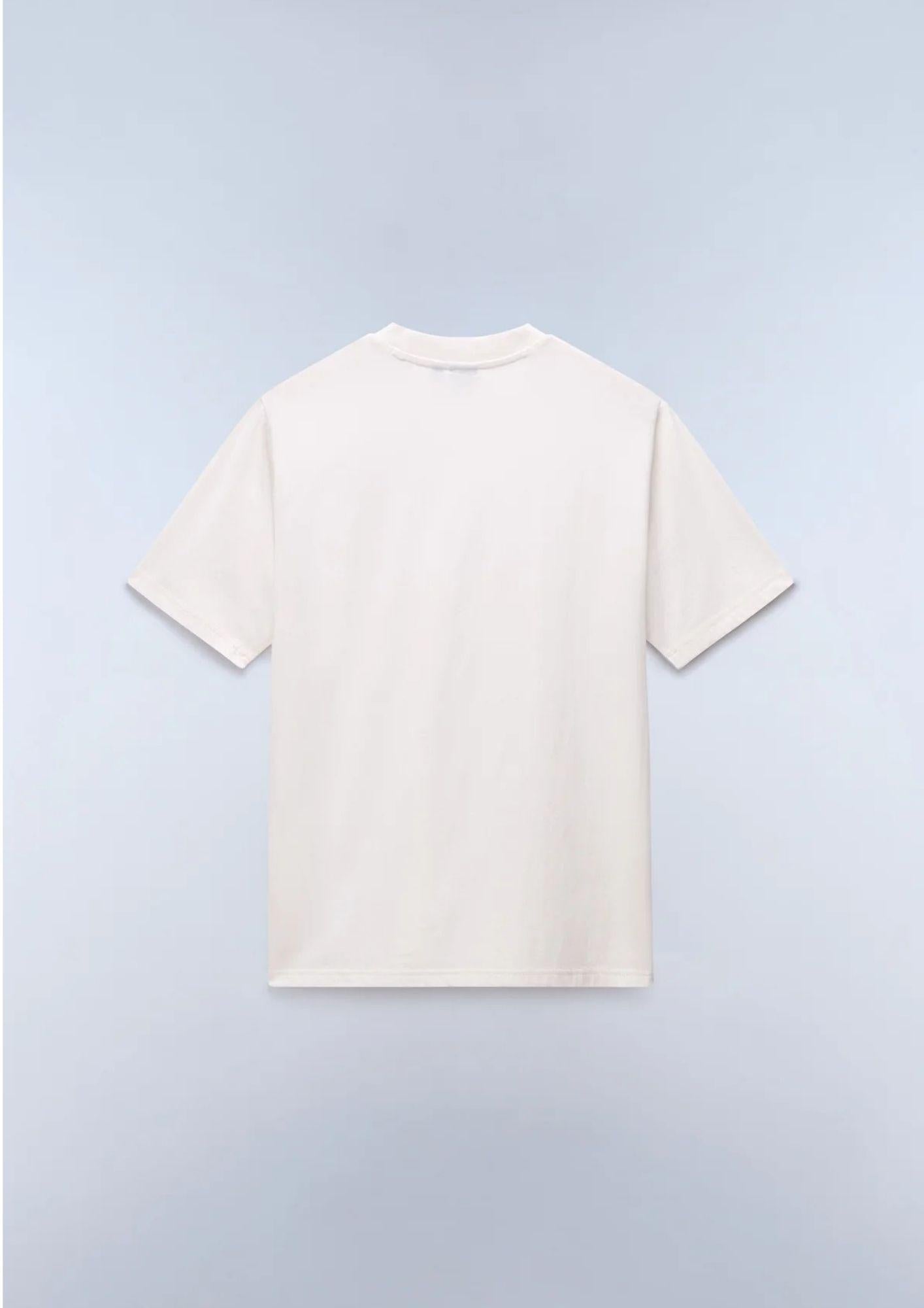 Napapijri T-Shirt Uomo Phos Bianca NP0A4G5A N1A NAPAPIJRI