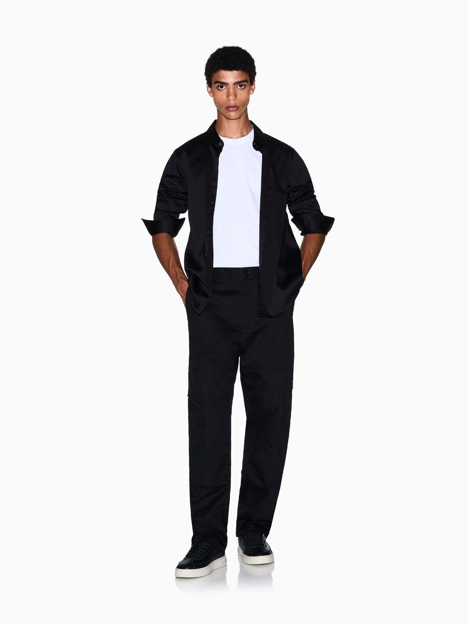 Armani Exchange T-shirt regular fit con logo Uomo Bianco XM001281 AF10361 U0002 ARMANI EXCHANGE