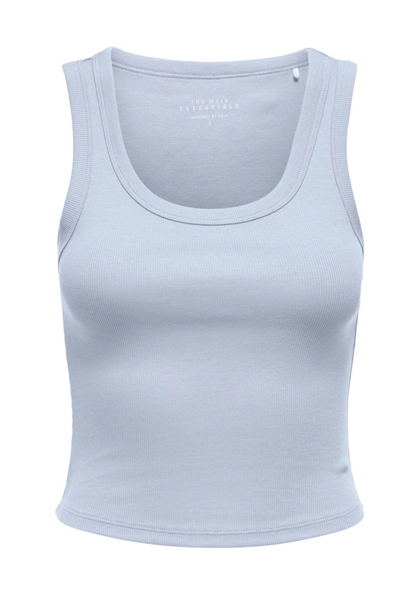 Only Canotta Donna Easy Azzurra 15315571 Soft Chambray ONLY