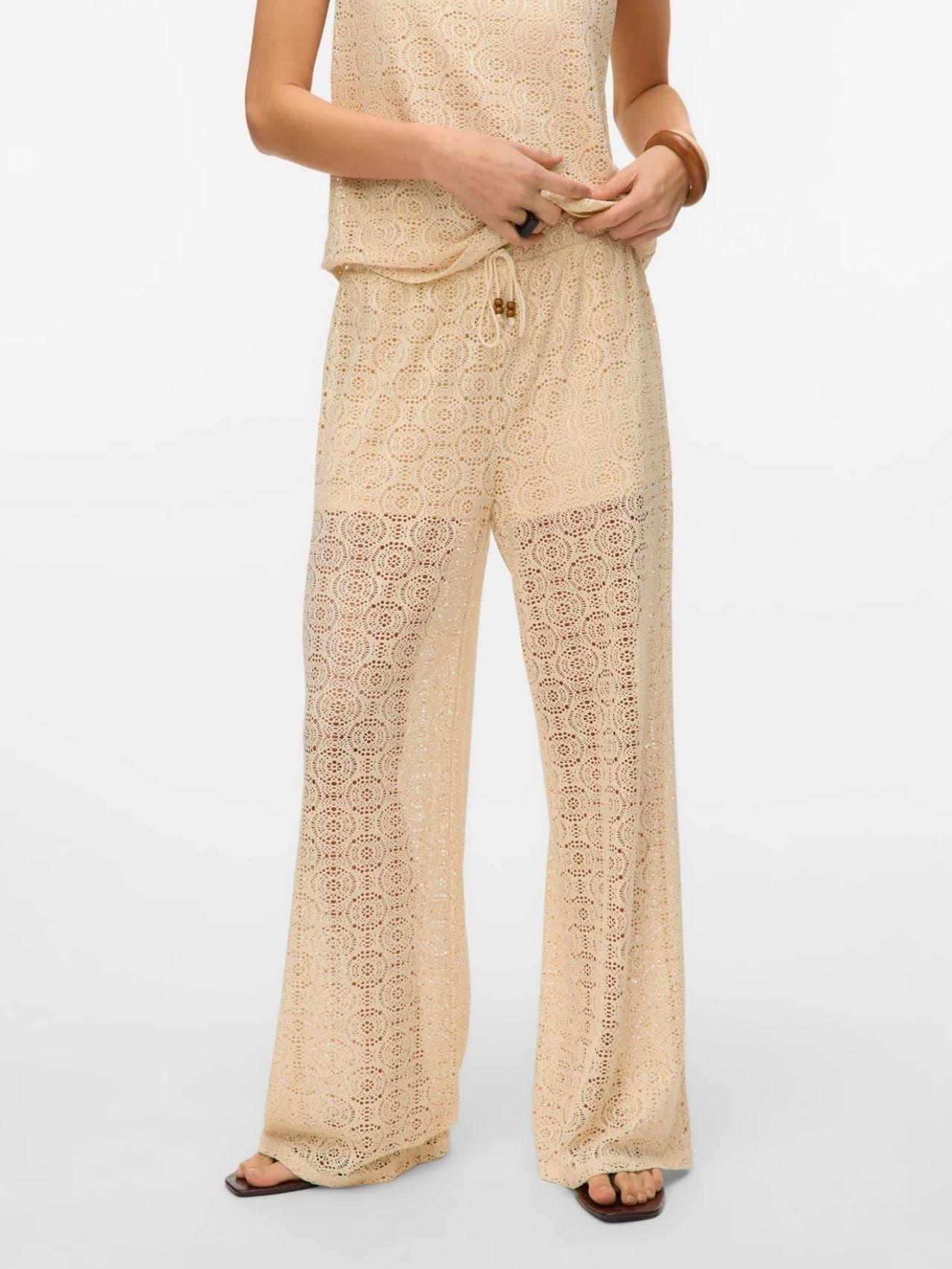 Vero Moda Pantalone Donna Grigio Betulla 10325044 Birch VERO MODA