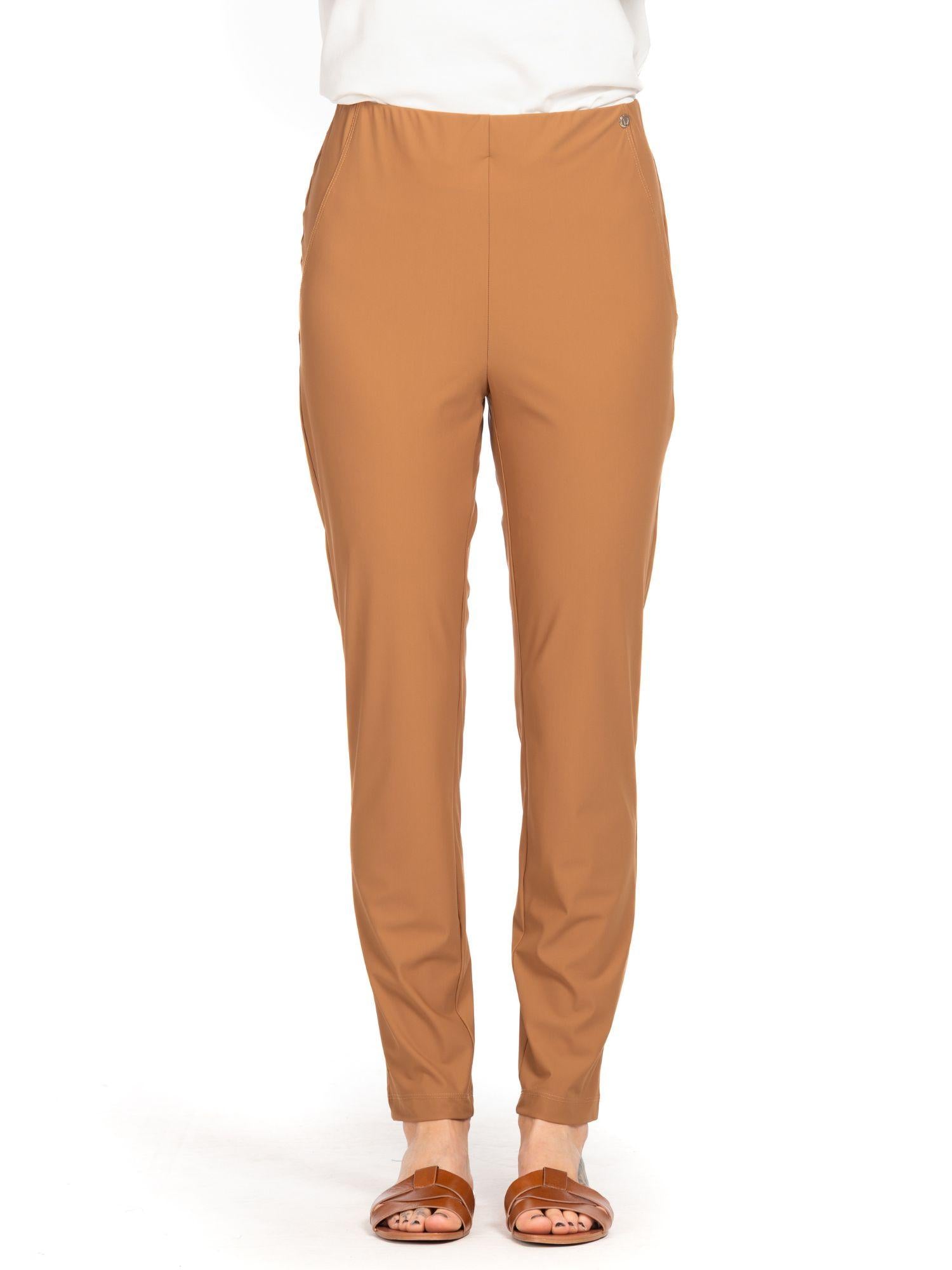 Diana Gallesi Pantalone Donna Marrone Biscotto P800R008919N 12 DIANA GALLESI