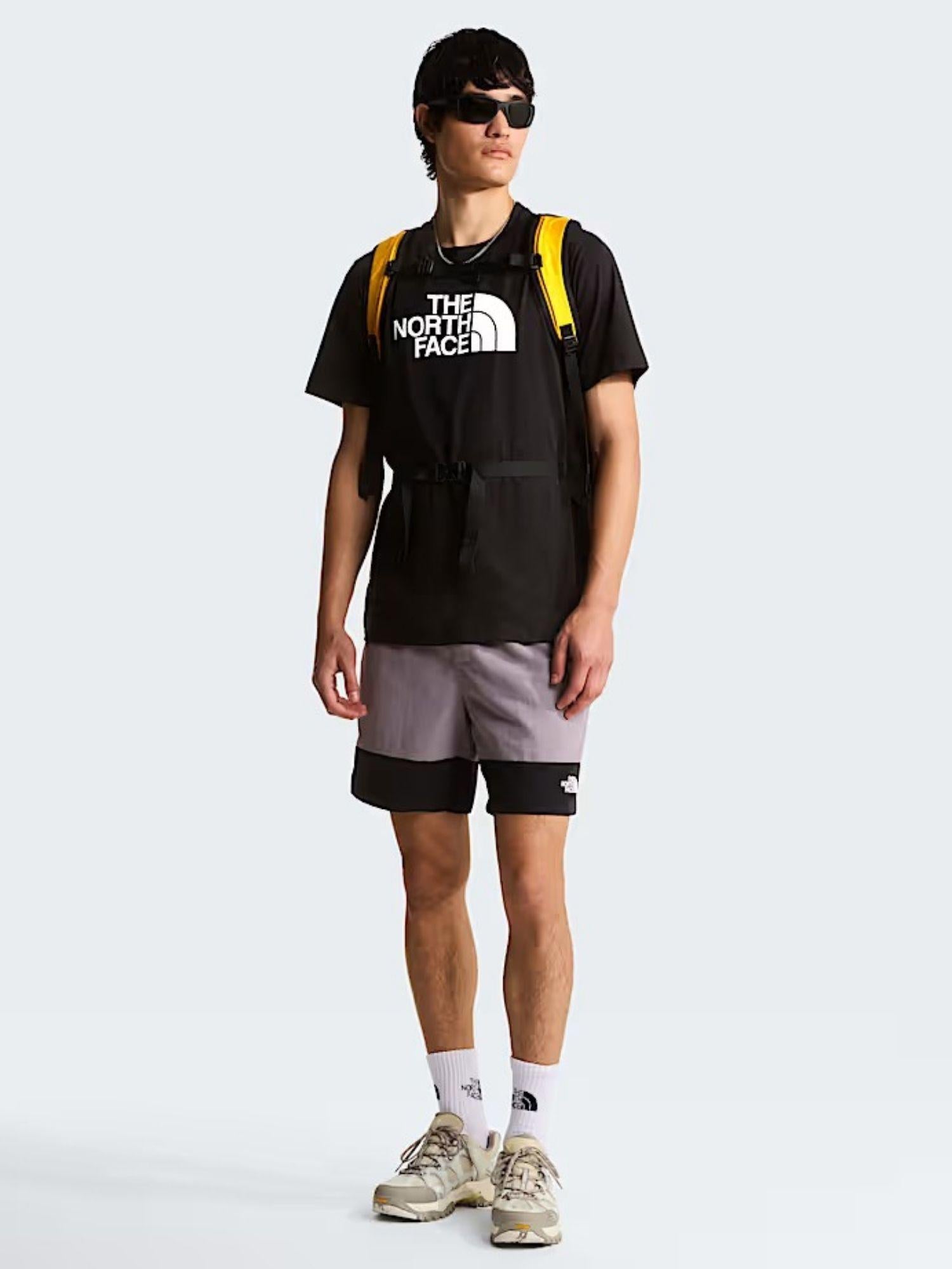 The North Face T-Shirt Uomo Nera Evolution Half Dome Regular NF0A8B6J KY4 THE NORTH FACE