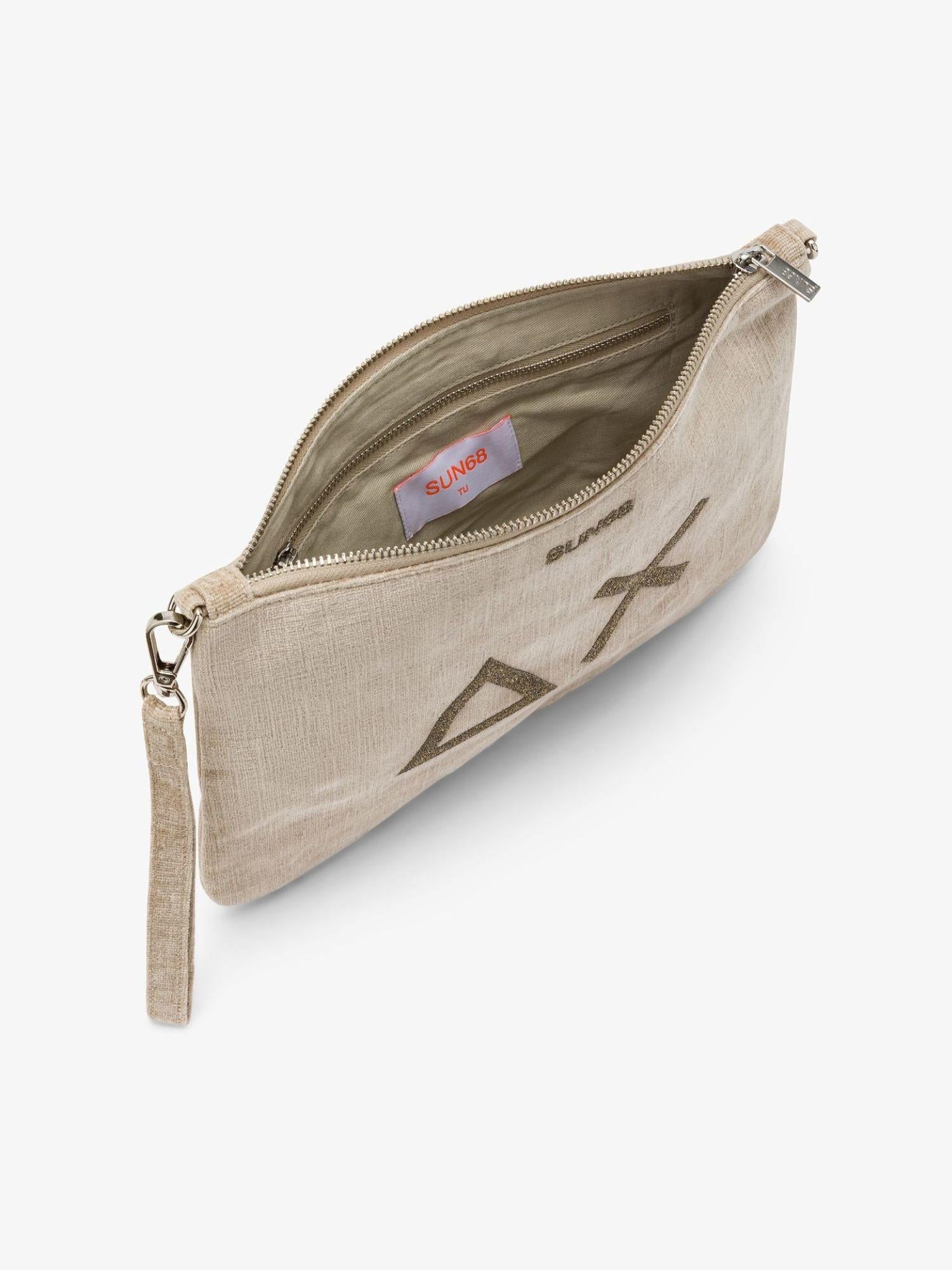 Sun68 Pochette Velvet Beige X45201 16 SUN68