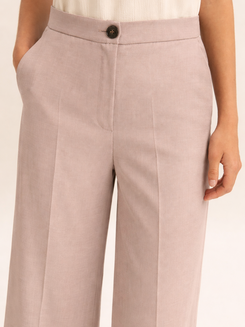 Emme Marella Pantalone Donna Emmalcuno Beige 2615131041200 005 EMME MARELLA