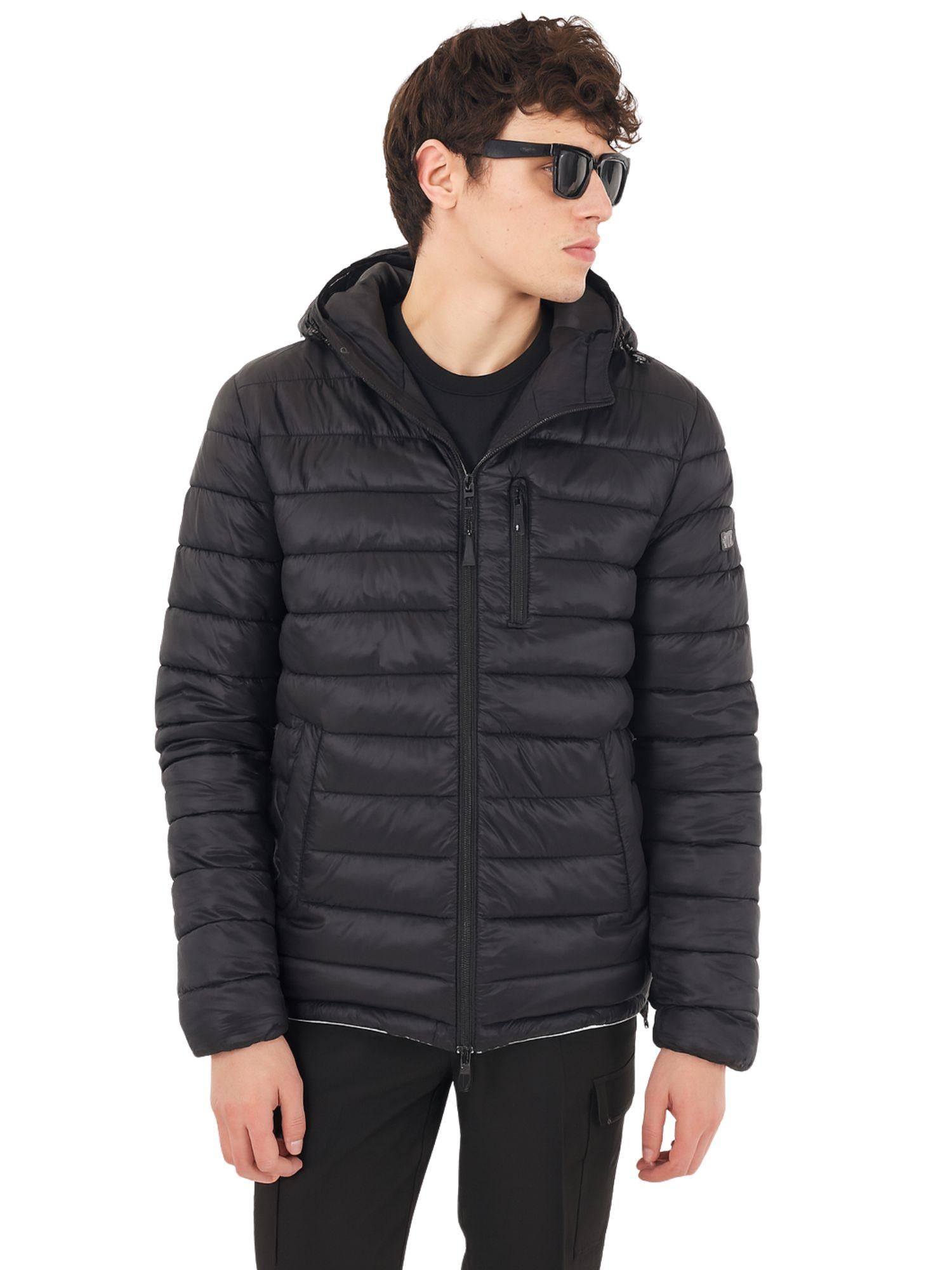 Yes Zee Giubbino Uomo reversibile Nero J824 B500 0801 YES ZEE