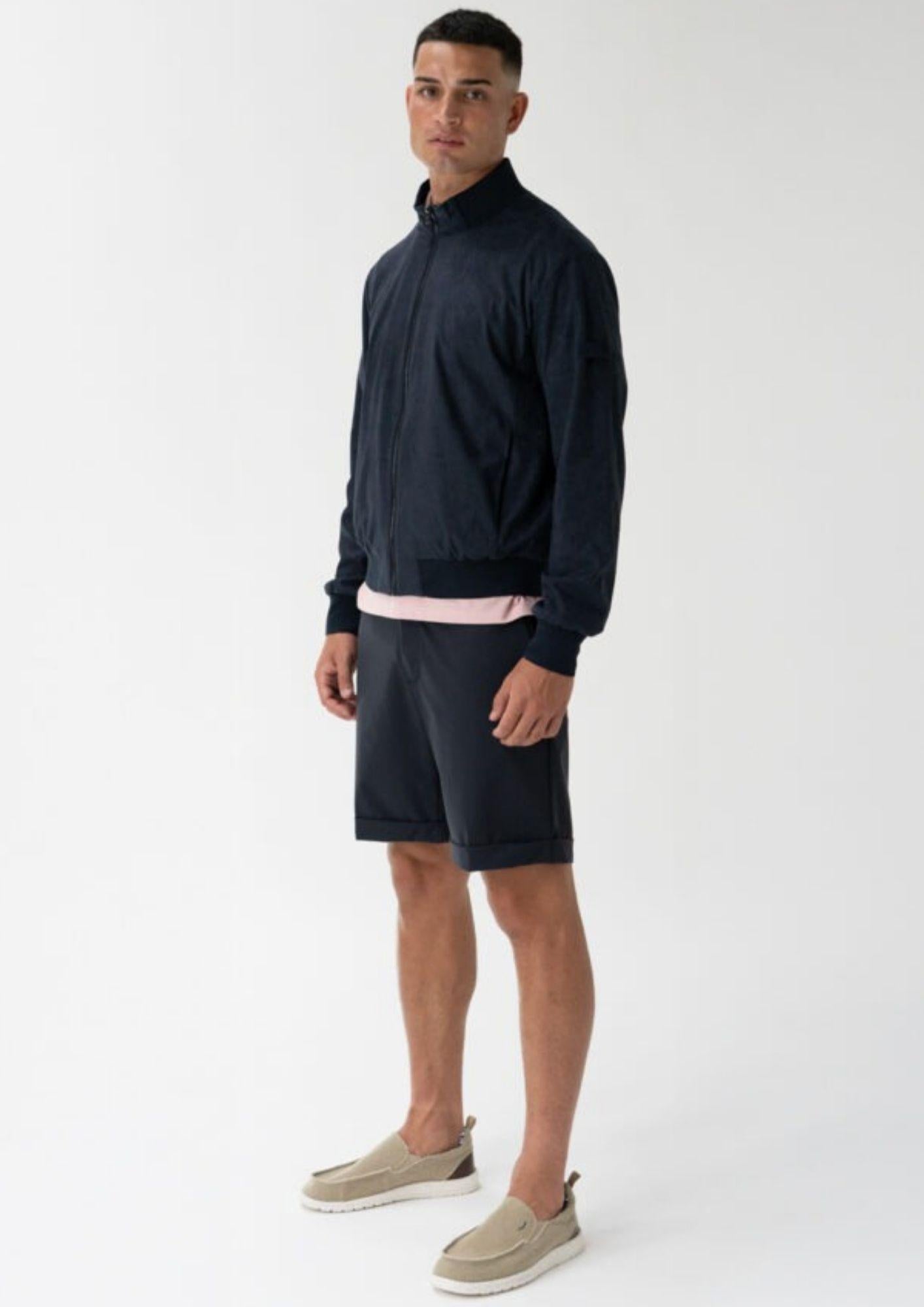 Rihunik Giubbino Uomo Nandy Blu RIMA321J F0224 108 RIHUNIK