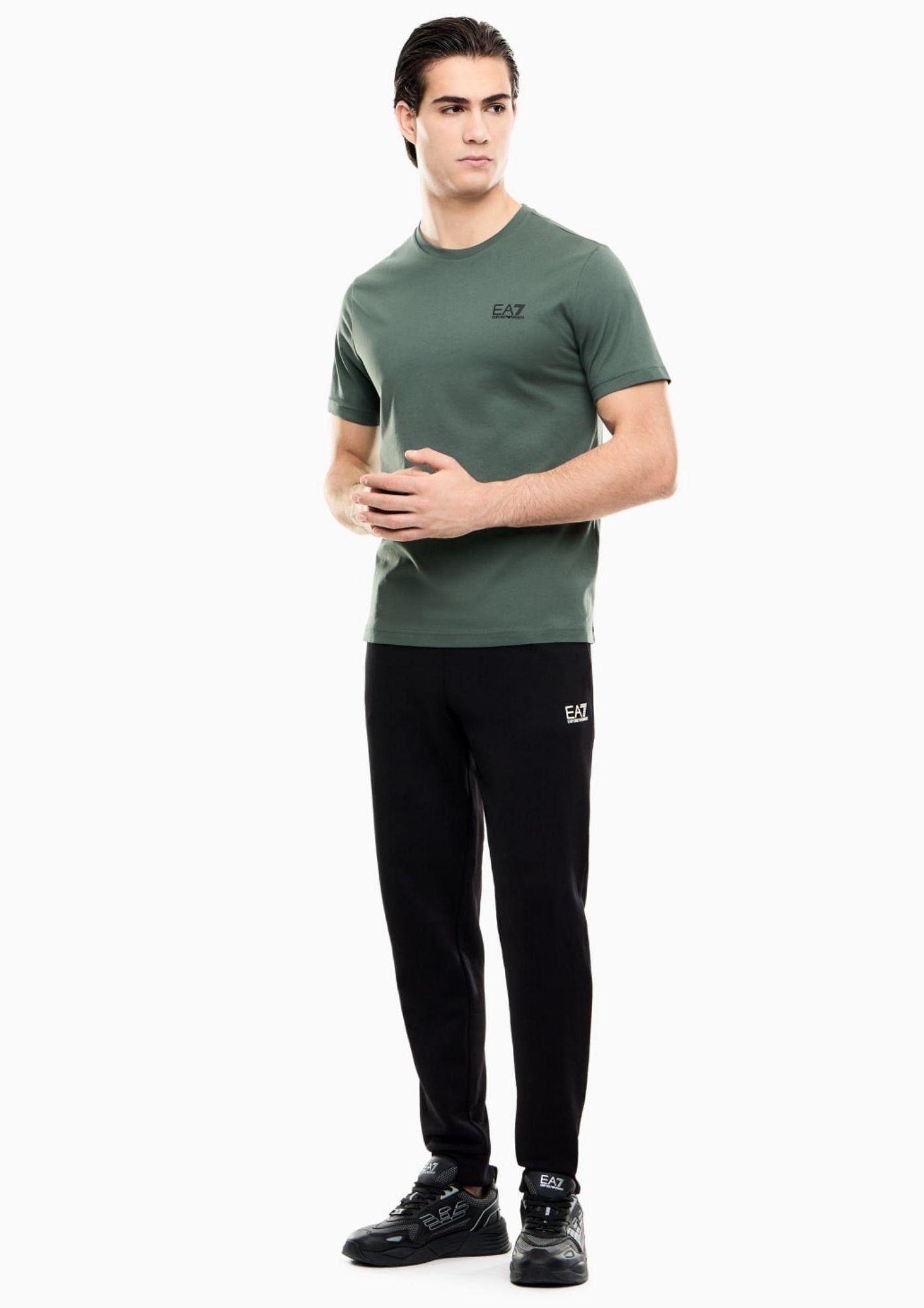 EA7 Emporio Armani T-Shirt Uomo Verde 8NPT25 PJVPZ U7260 EA7 EMPORIO ARMANI
