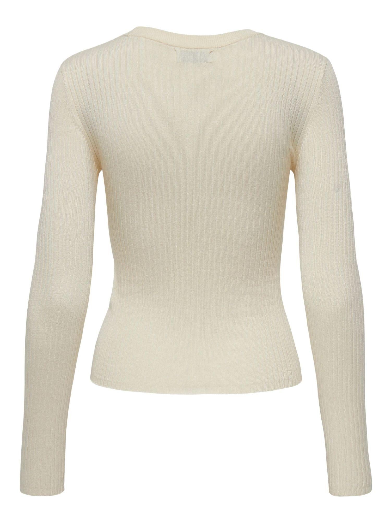 Jacqueline De Yong Maglione Donna Plum Bianco Eggnog 15277223 Eggnog JACQUELINE DE YONG