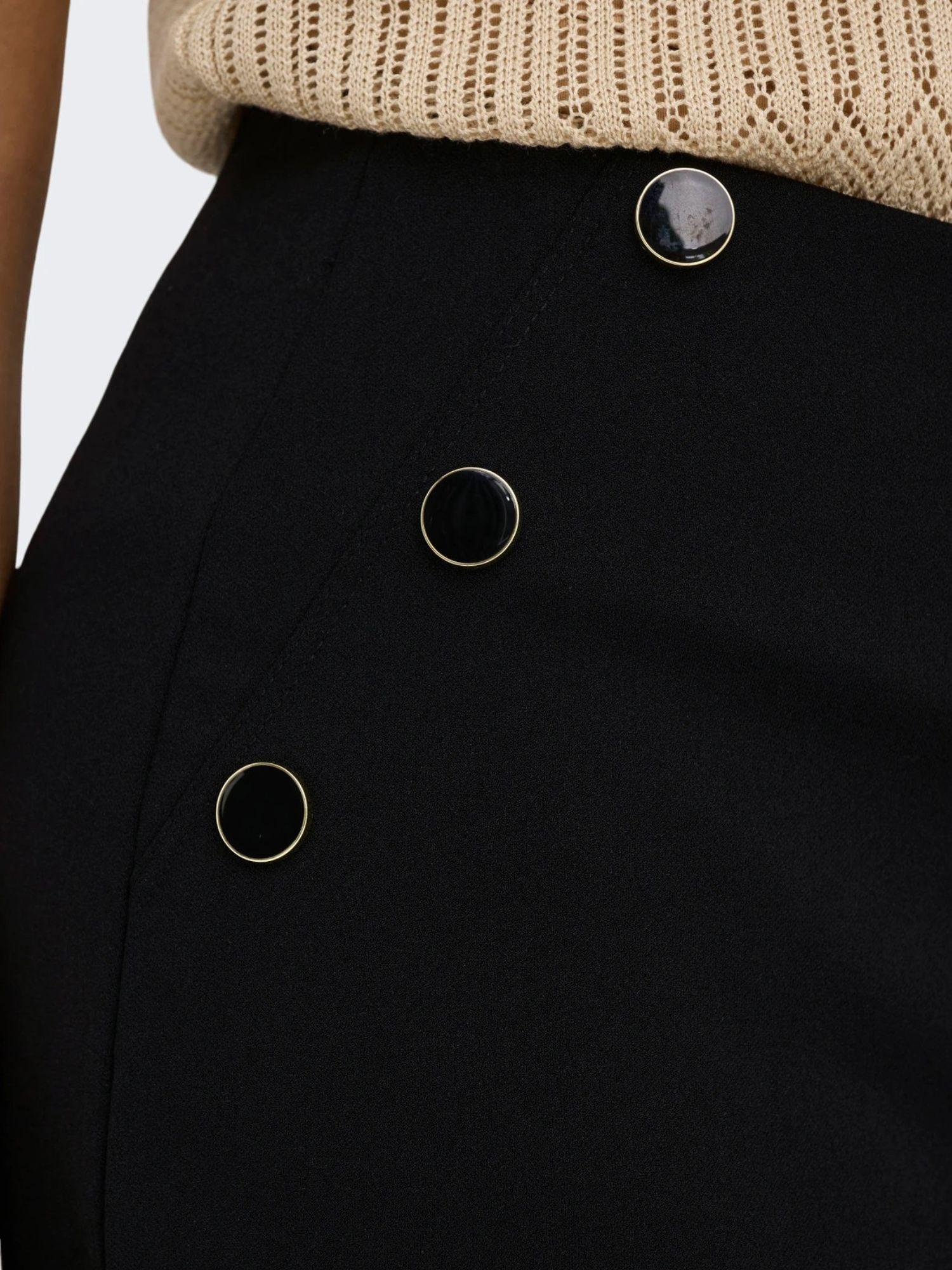 Jacqueline De Yong Pantaloni Donna Nero Jdygeggo 15343979 Black JACQUELINE DE YONG