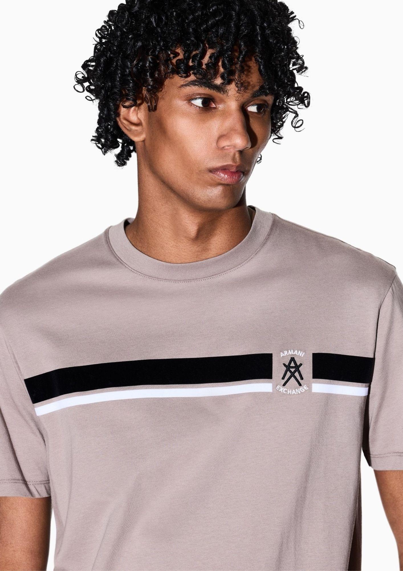 Armani Exchange T-Shirt Uomo Grigia XM001792 AF12308 U6107 ARMANI EXCHANGE