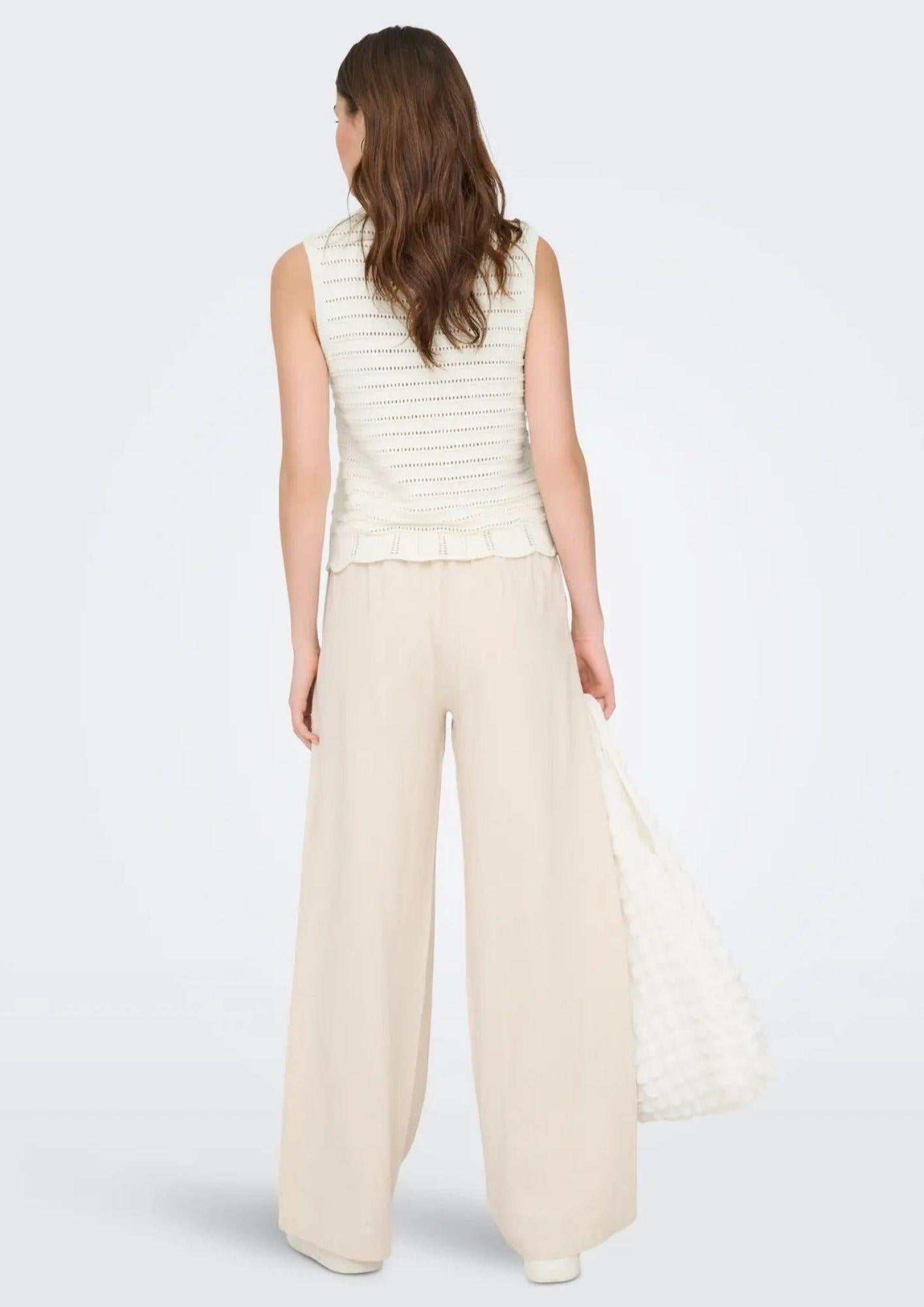 Jacqueline De Yong Top Donna Tanja Bianco 15366213 Cloud Dancer JACQUELINE DE YONG
