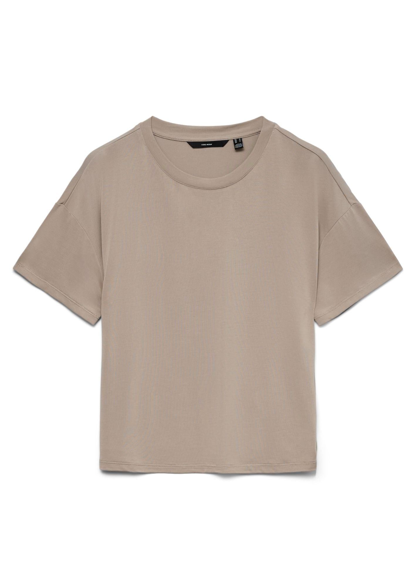 Vero Moda T-Shirt Donna Filli Grigio Luna 10334654 Moon Rock VERO MODA