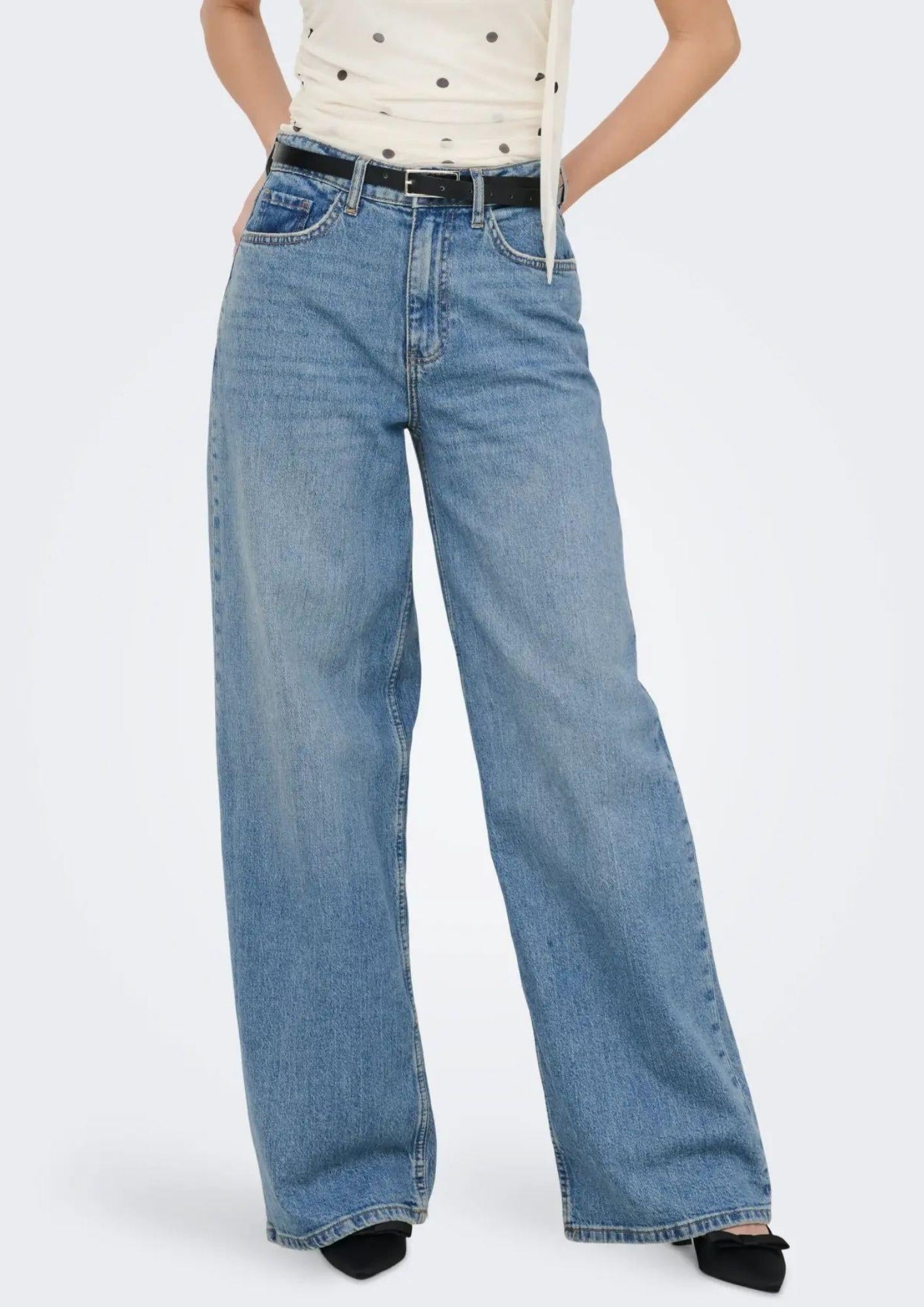 Jacqueline De Yong Jeans Donna Blu Denim Chiaro 15382371 Light Blue Denim JACQUELINE DE YONG