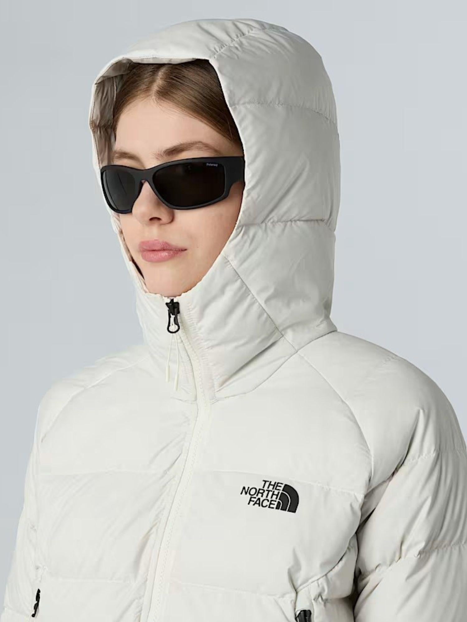 The North Face Giacca in Piumino con Cappuccio Donna Hyalite White Dune NF0A8E75 QLI THE NORTH FACE