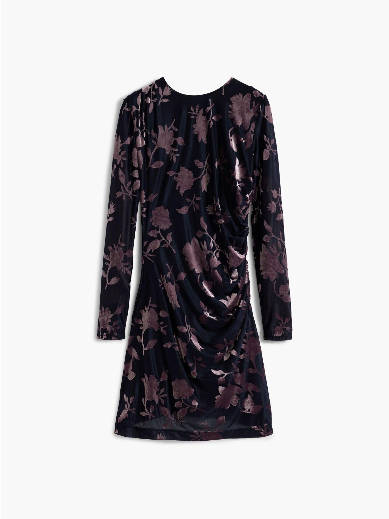 Desigual Vestito mini arricciato Donna Nero 25WWVK27 3004 DESIGUAL