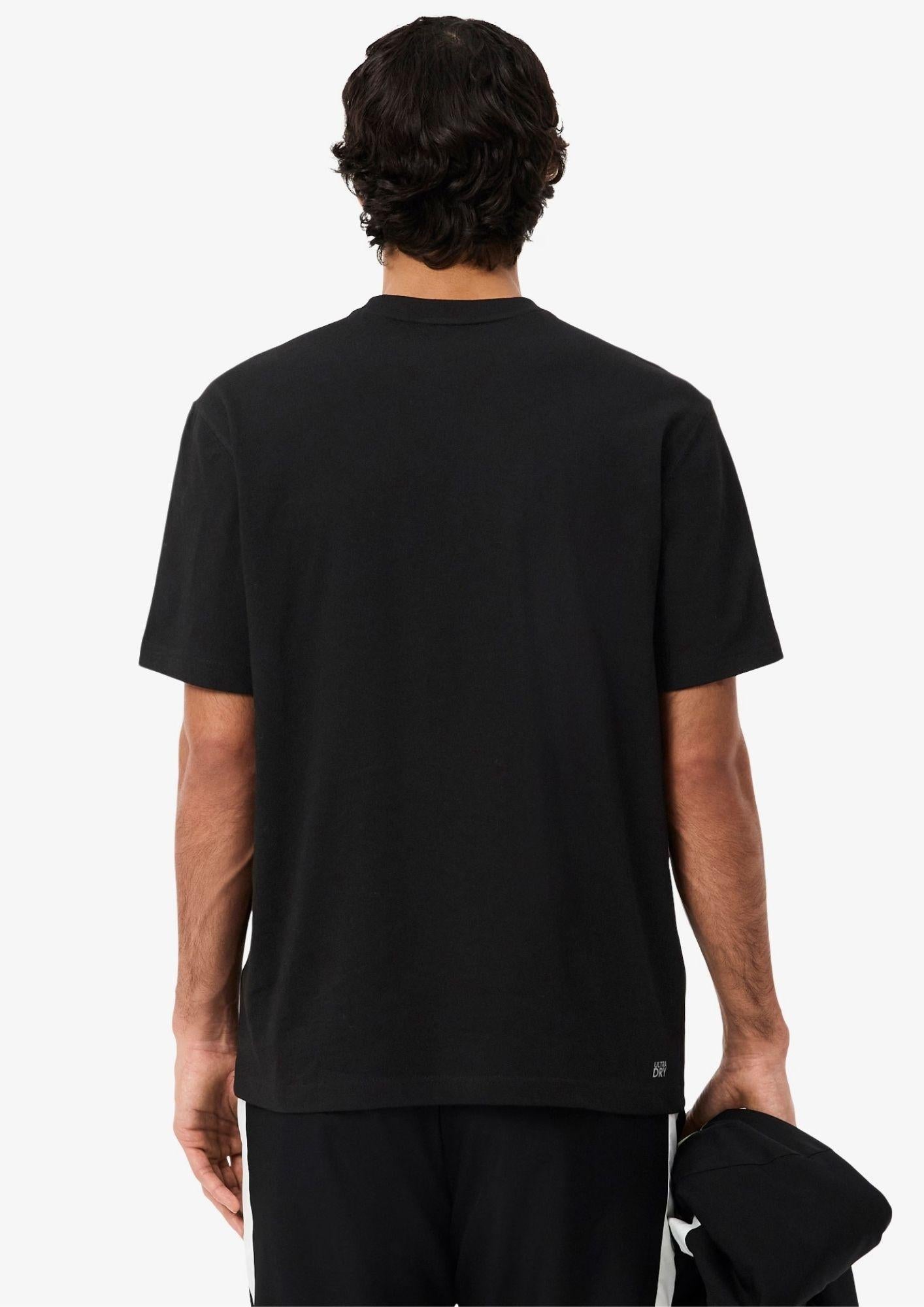 Lacoste T-Shirt Uomo Nera TH7618 56800 031 LACOSTE
