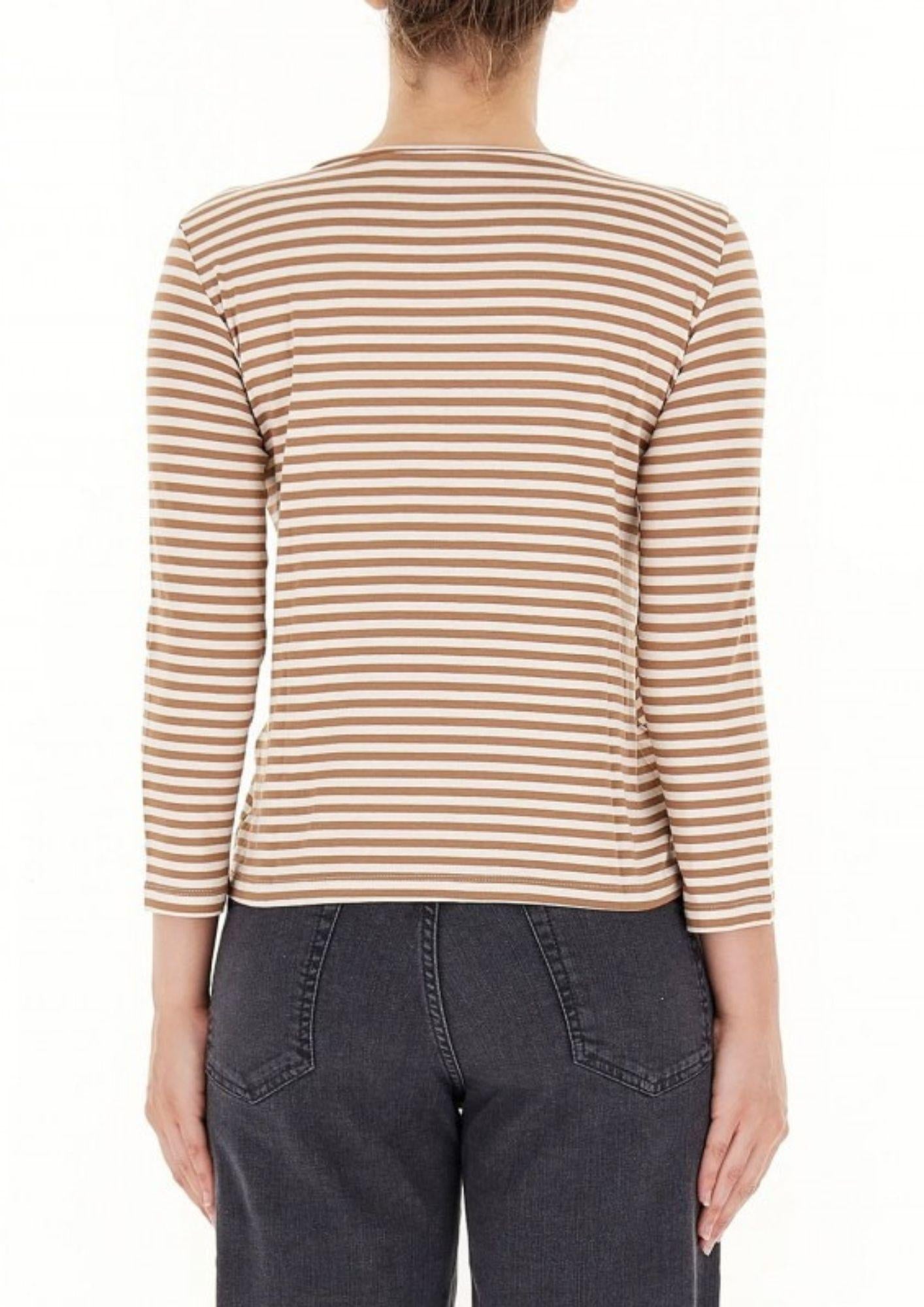 Emme Marella Maglia Donna Polpo Cammello 2525976051200 005 EMME MARELLA