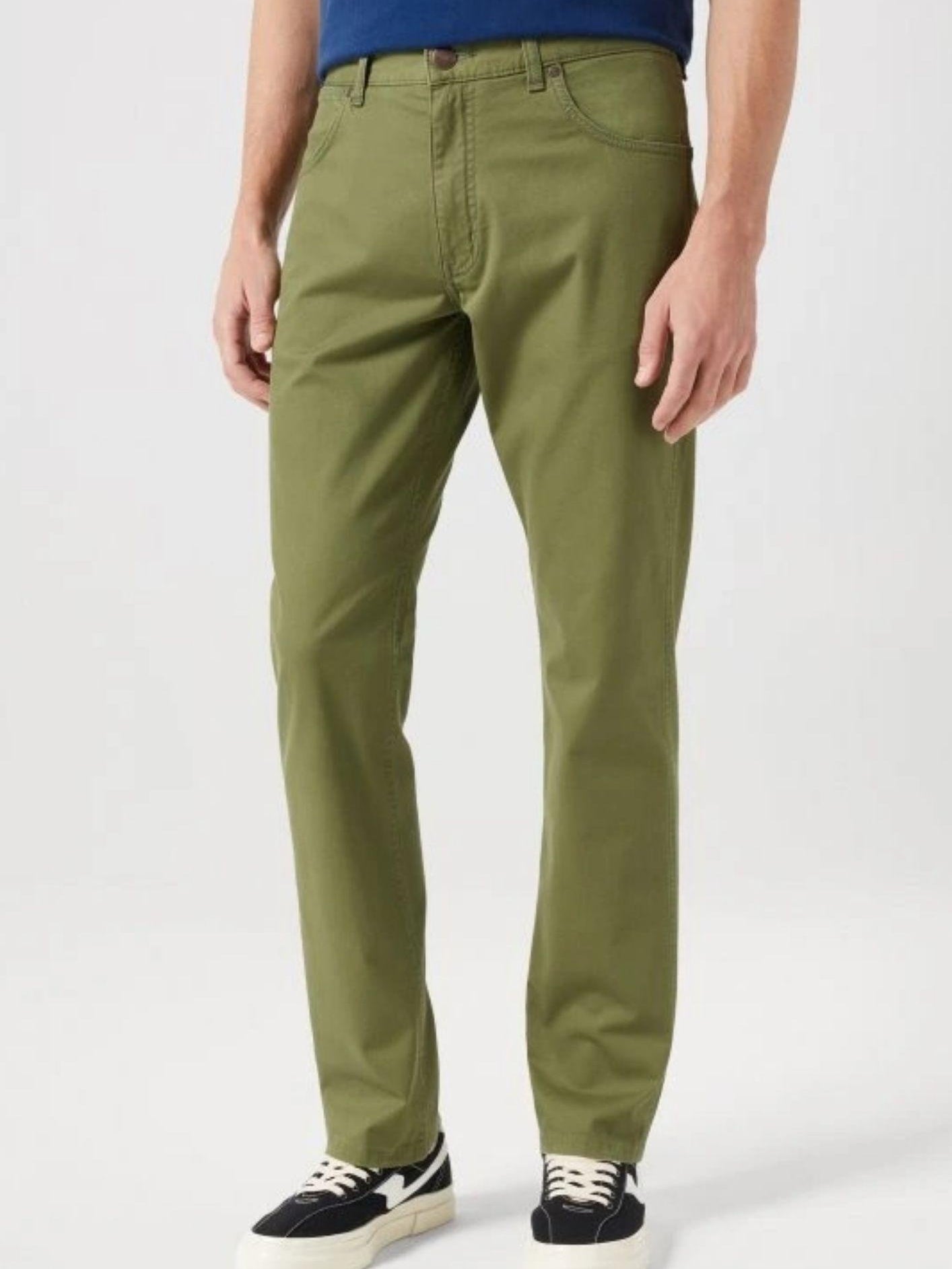 Wrangler Pantalone Uomo Verde 112350800 GREEN WRANGLER