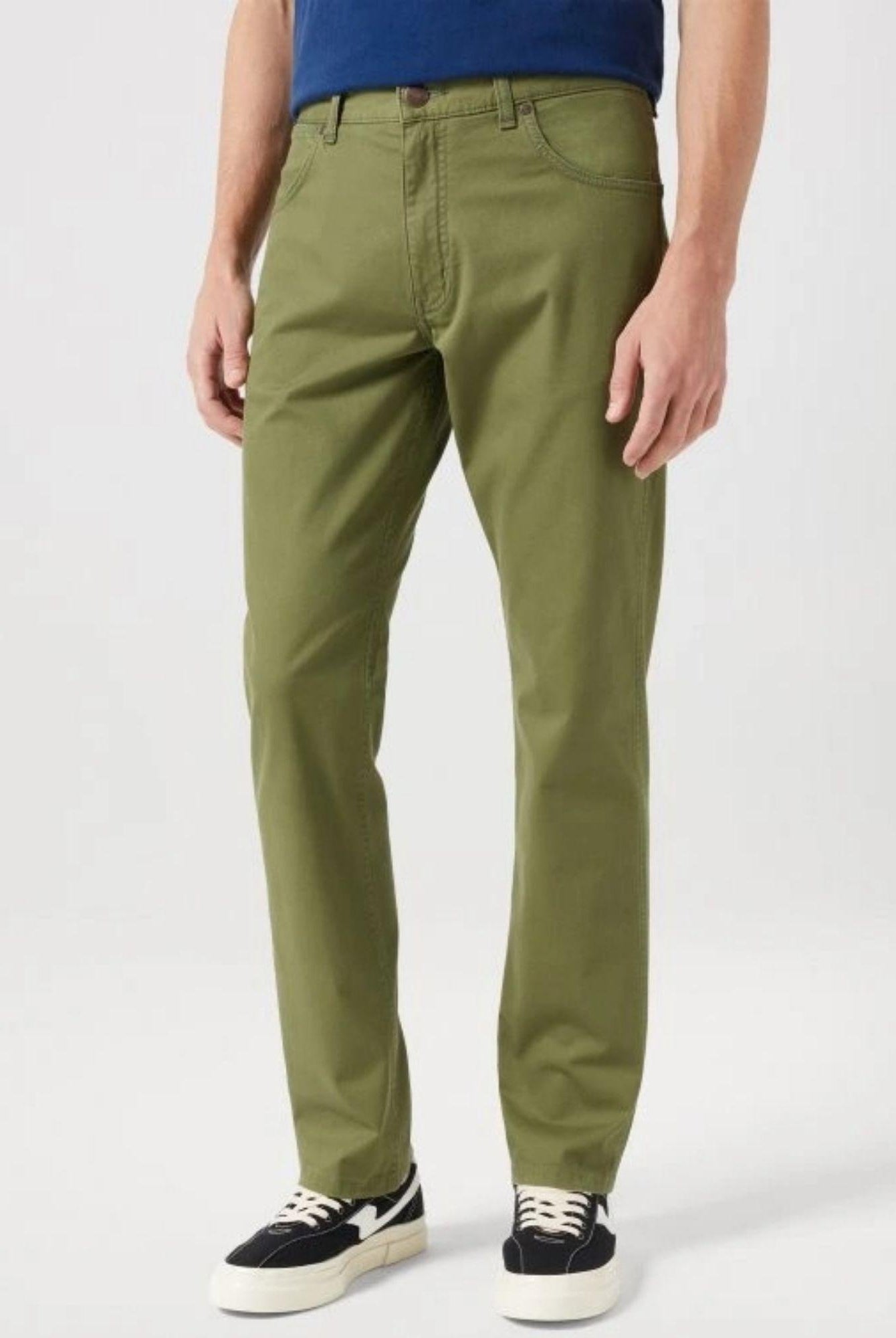 Wrangler Pantalone Uomo Verde 112350800 GREEN WRANGLER