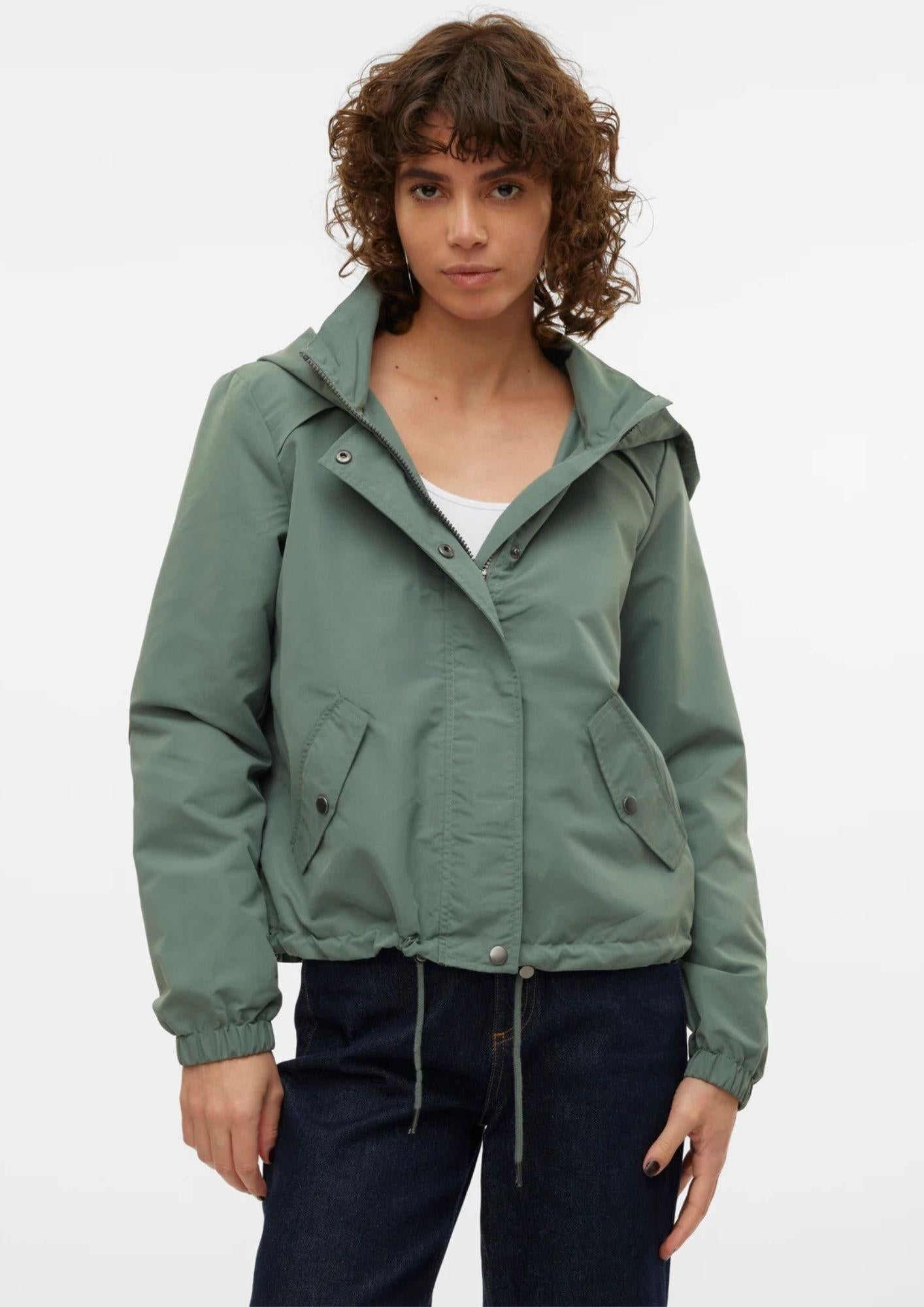 Vero Moda Parka Donna Zoa Verde 10278214 Laurel Wreath VERO MODA