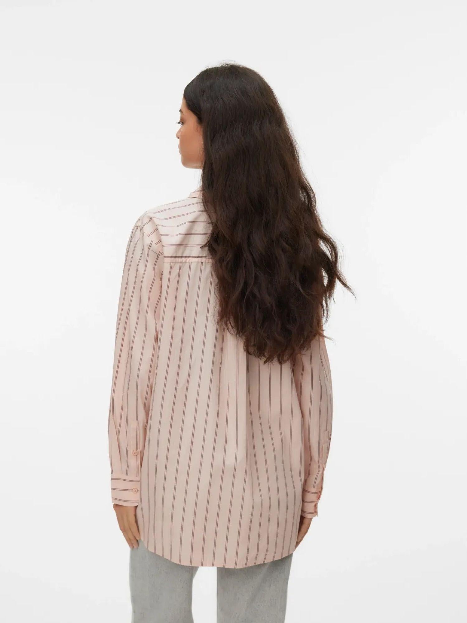 Vero Moda Camicia Donna Chintz Rose Ella Stripe Vmelina 10336329 Chintz Rose Ella VERO MODA