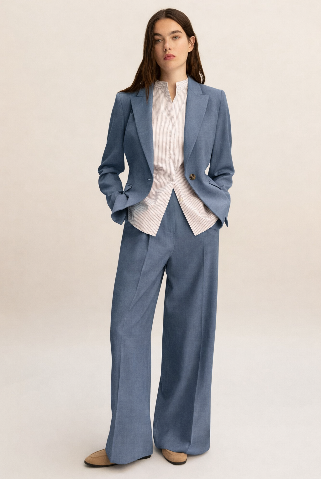 Emme Marella Completo Donna Emmslogan Azzurro Denim 2615091011200 004 EMME MARELLA