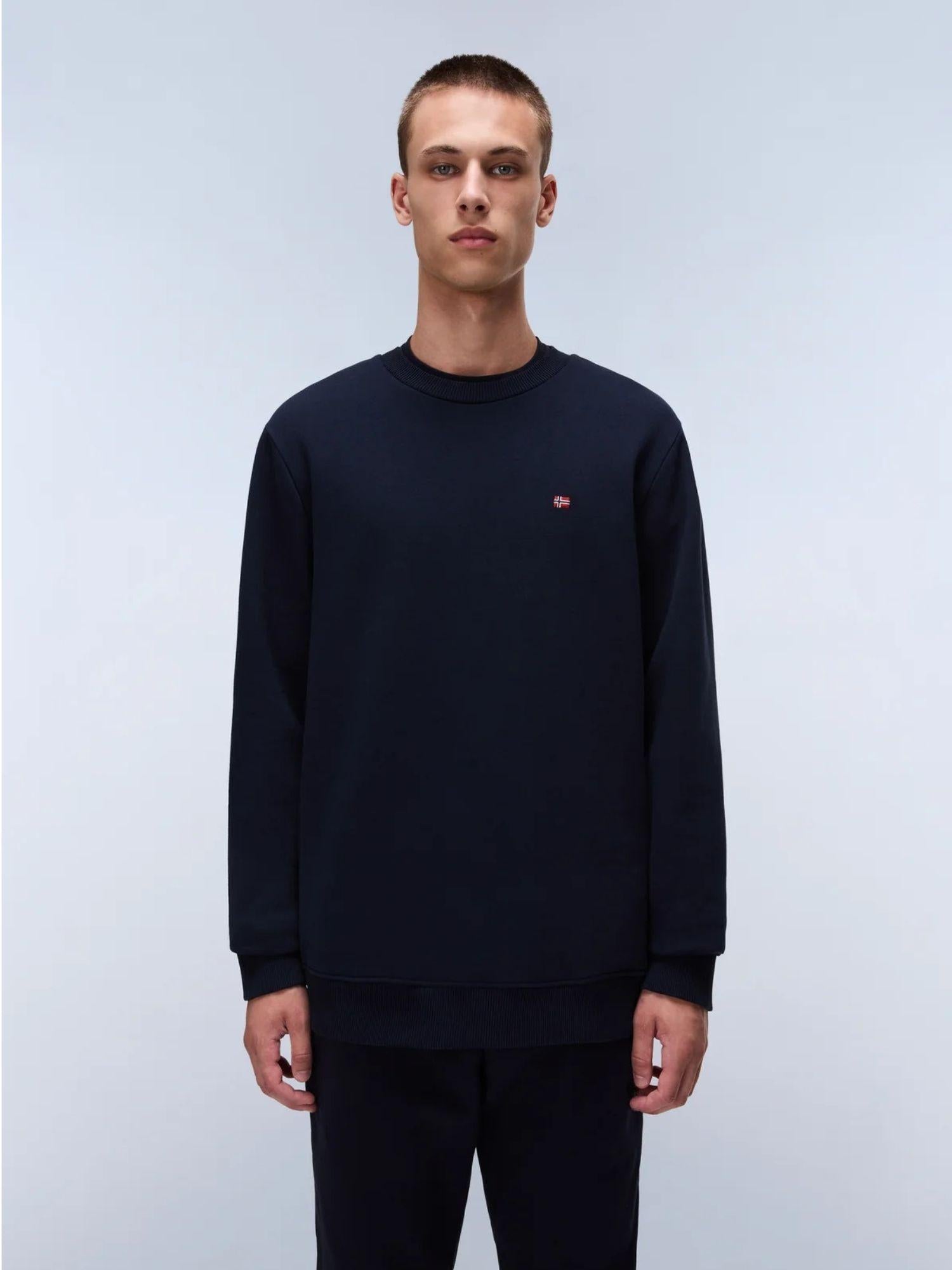 Napapijri Felpa Balis Uomo Blu Scuro NP0A4FQW 176 NAPAPIJRI