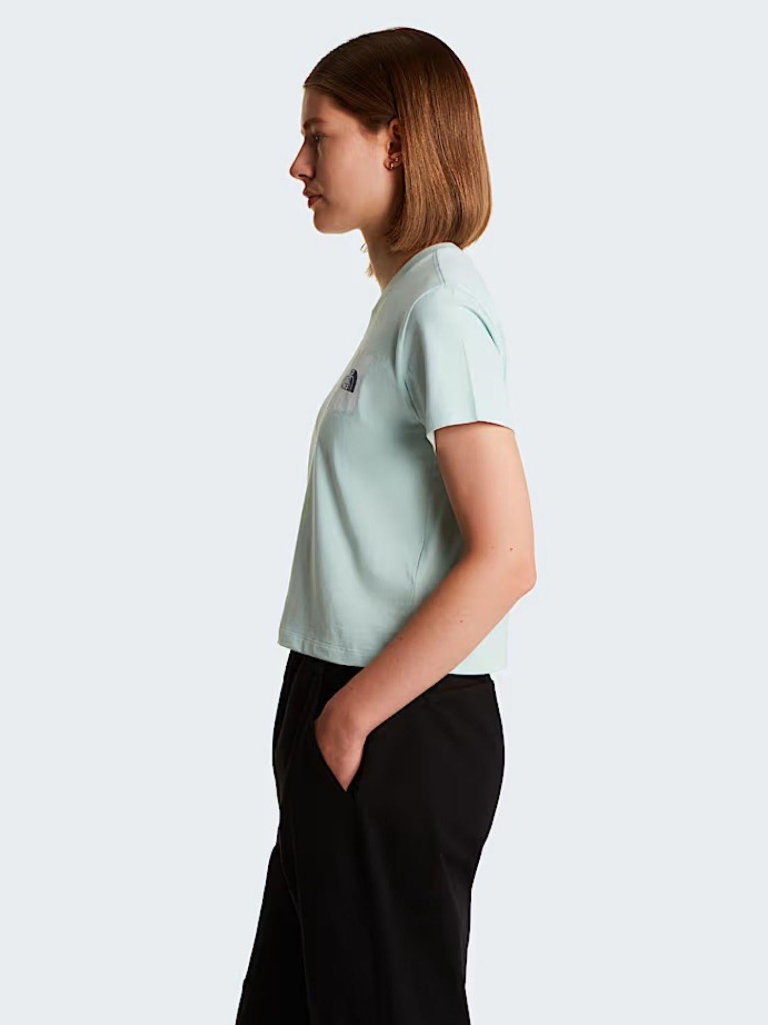 The North Face T-Shirt Donna Opal Frost Sun Regular Graphic NF0A8GQS G70 THE NORTH FACE