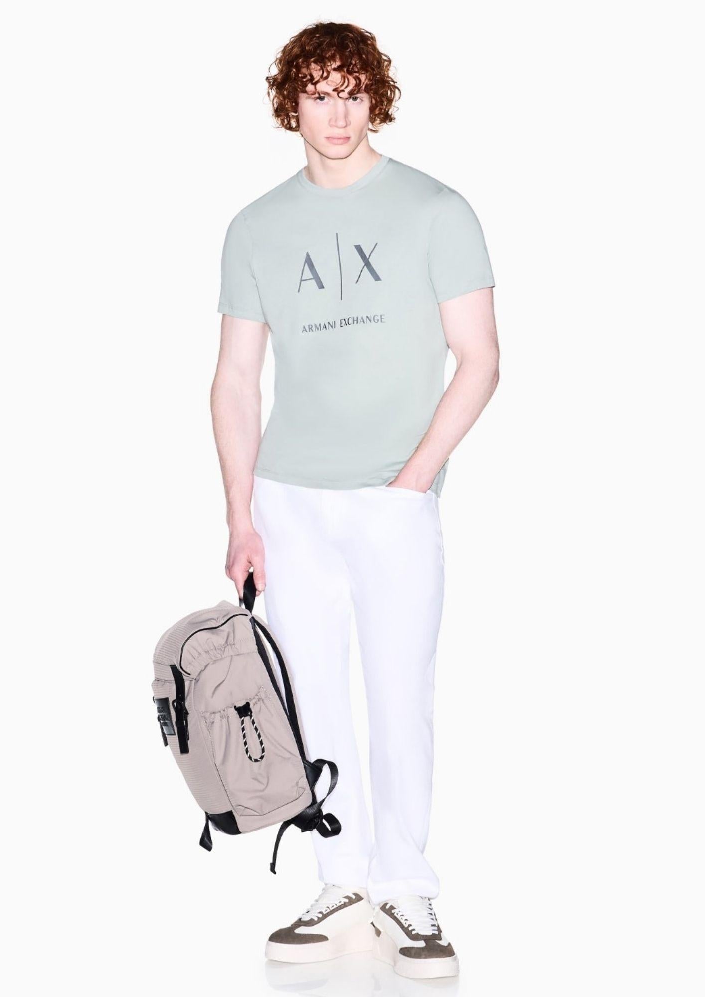 Armani Exchange T-Shirt Uomo Verde XM002683 AF10356 U7210 ARMANI EXCHANGE