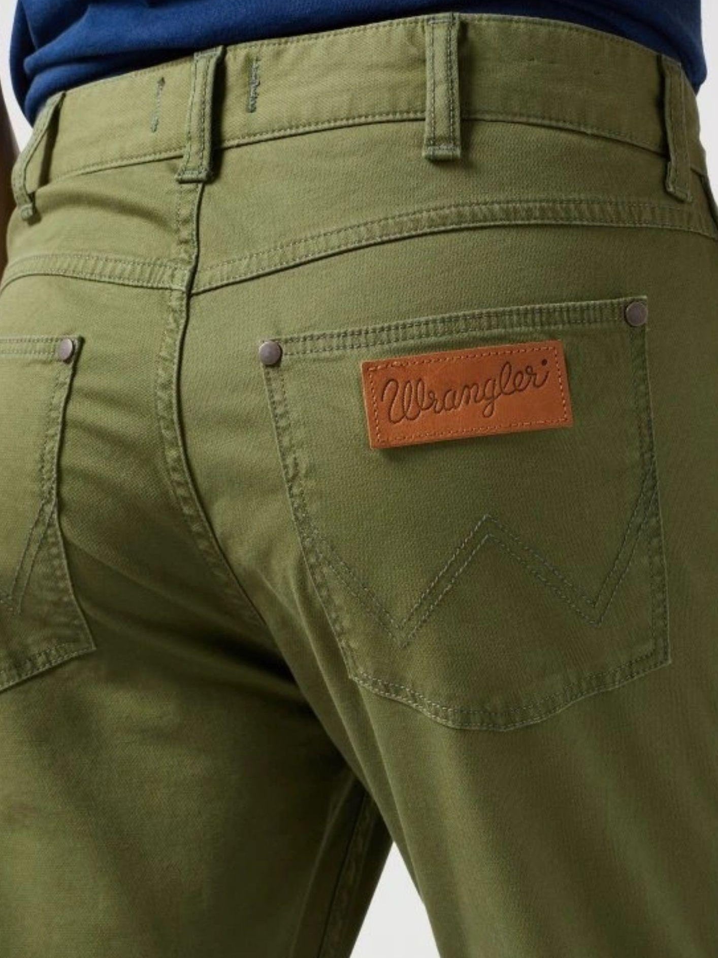 Wrangler Pantalone Uomo Verde 112350800 GREEN WRANGLER