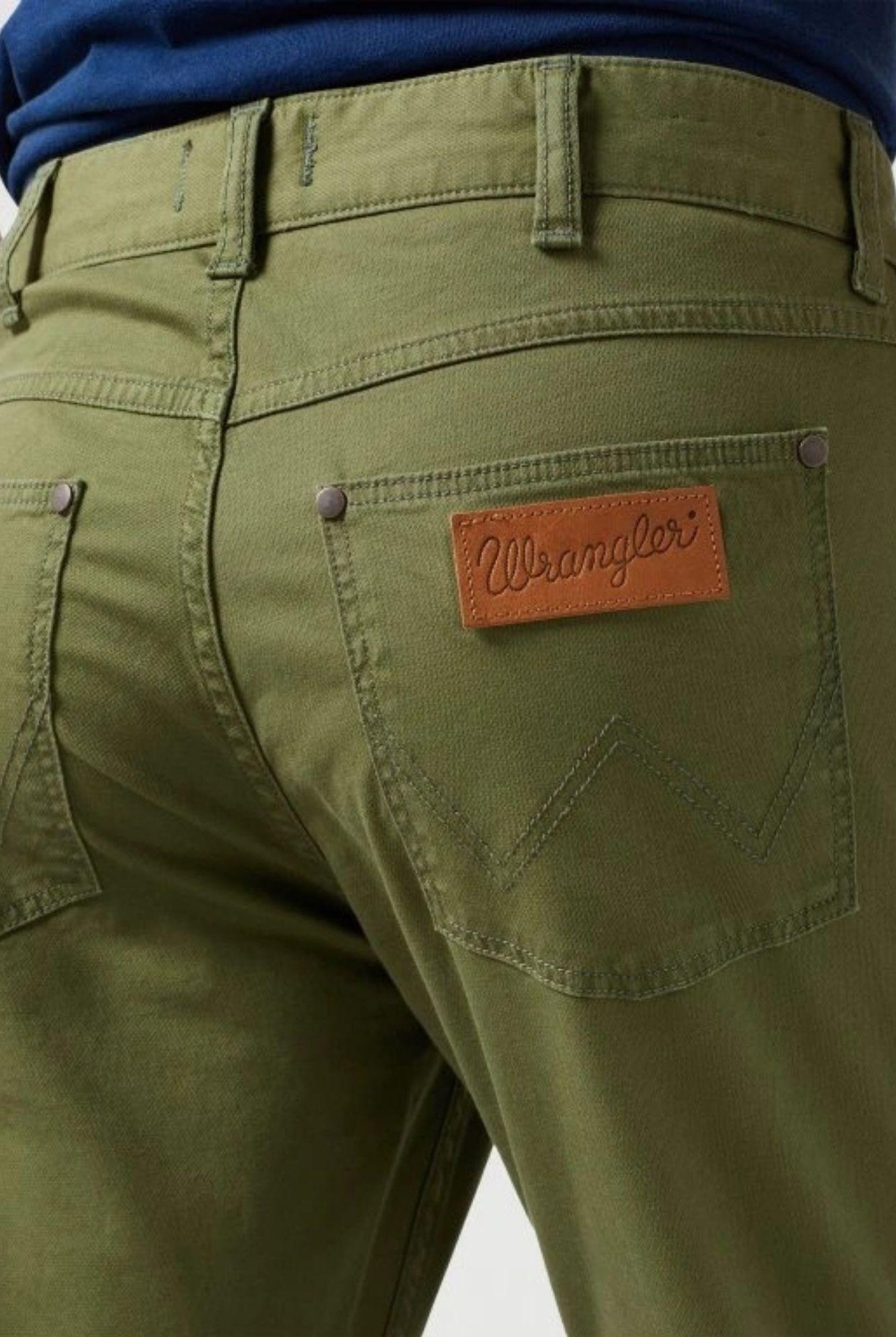 Wrangler Pantalone Uomo Verde 112350800 GREEN WRANGLER