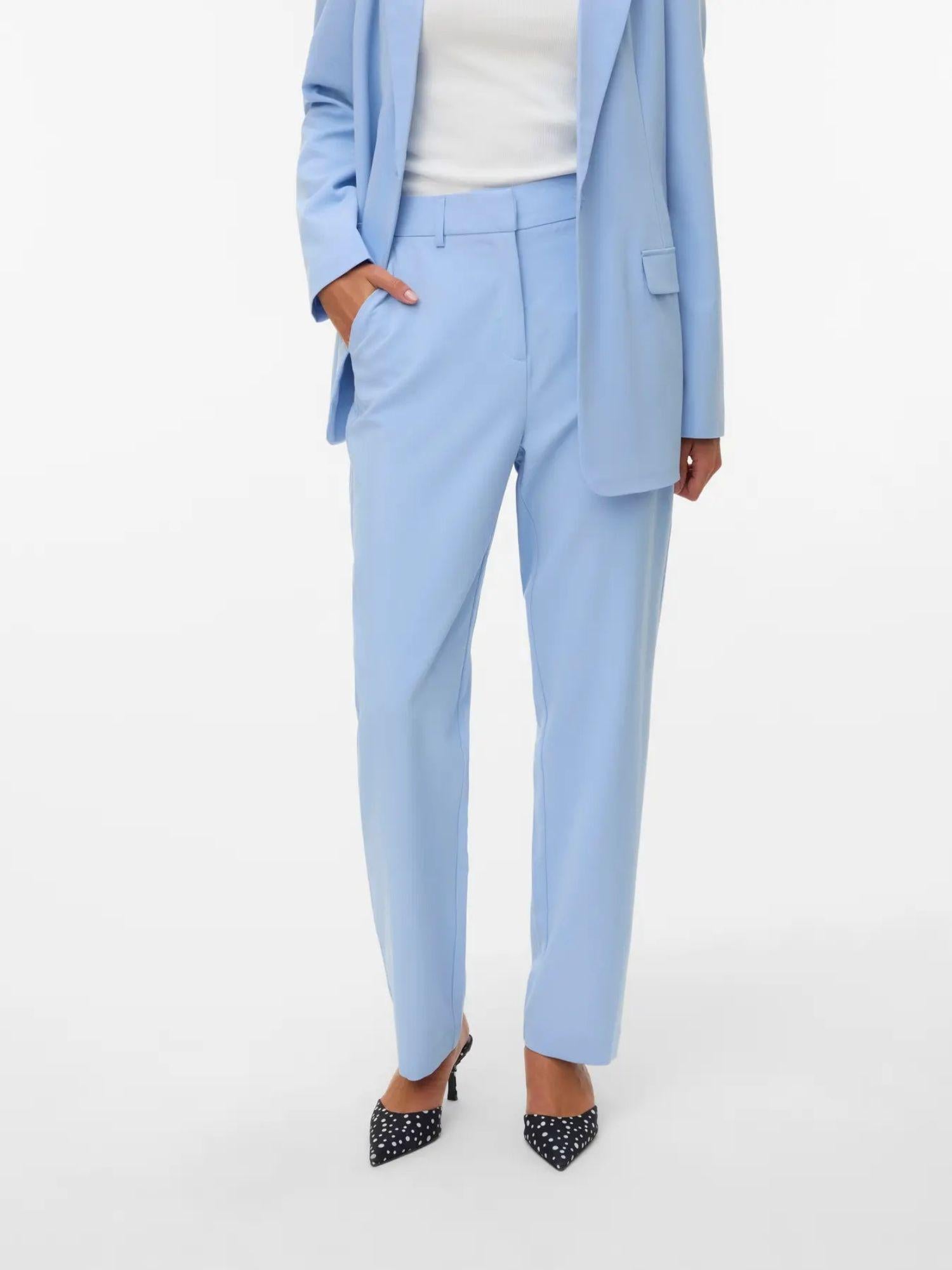 Vero Moda Pantaloni Donna Brunnera Blue VMZelda 10261257 Brunnera Blue VERO MODA