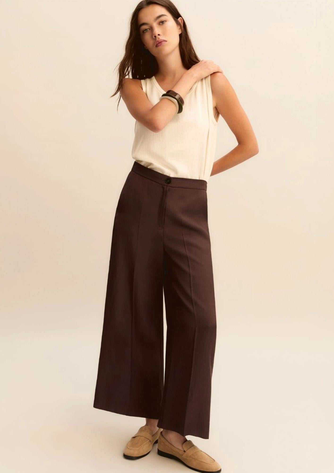 Emme Marella Pantalone Donna Emmalcuno Testa Di Moro 2615131041200 003 EMME MARELLA